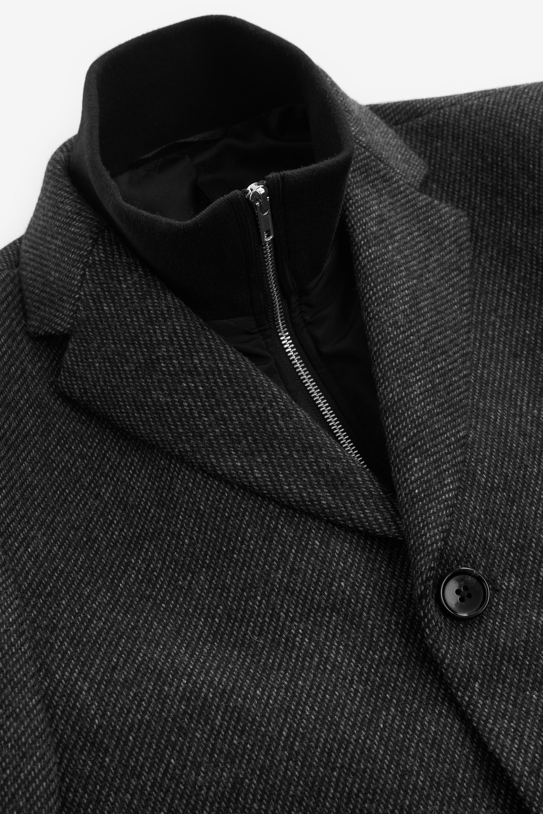 Charcoal epsom coat deals