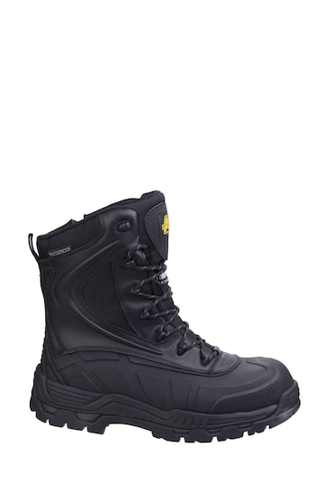 Amblers Safety Hybrid Metal Free Hi-leg Waterproof Black Safety Boots