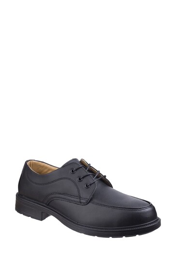 Amblers Safety Gibson Lace Black Safety Shoes