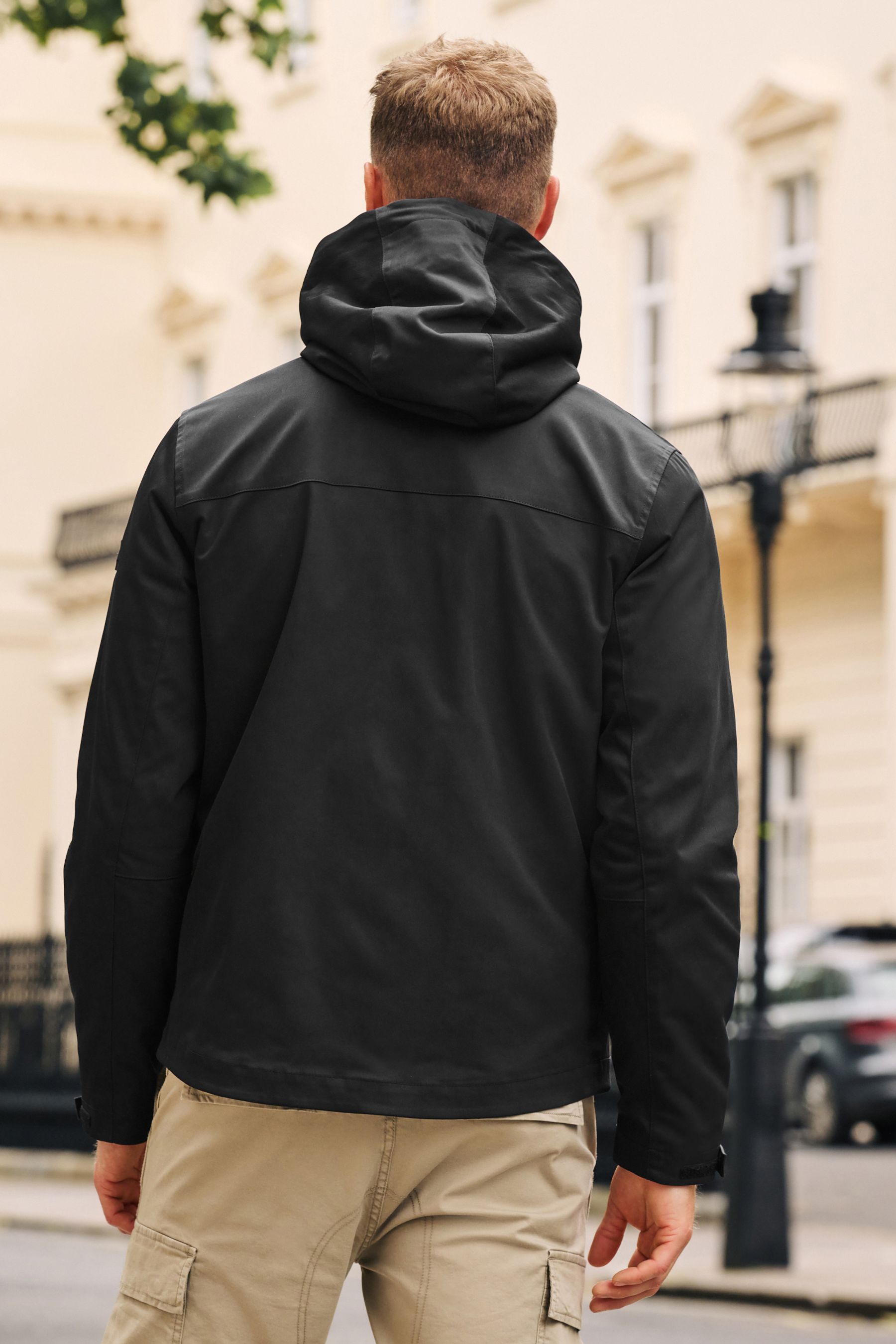 Shower resistant jacket mens sale