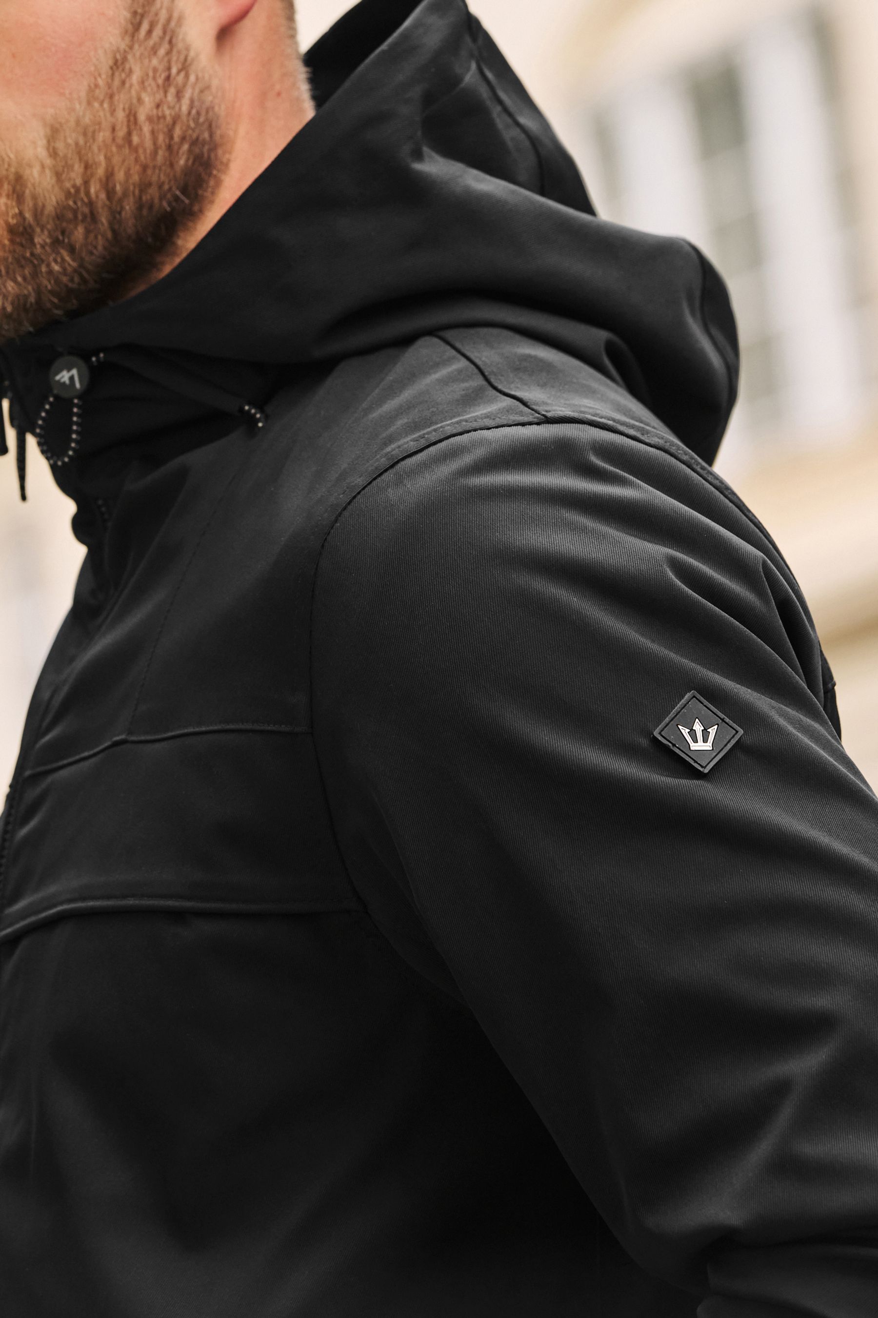Shower leather clearance jacket