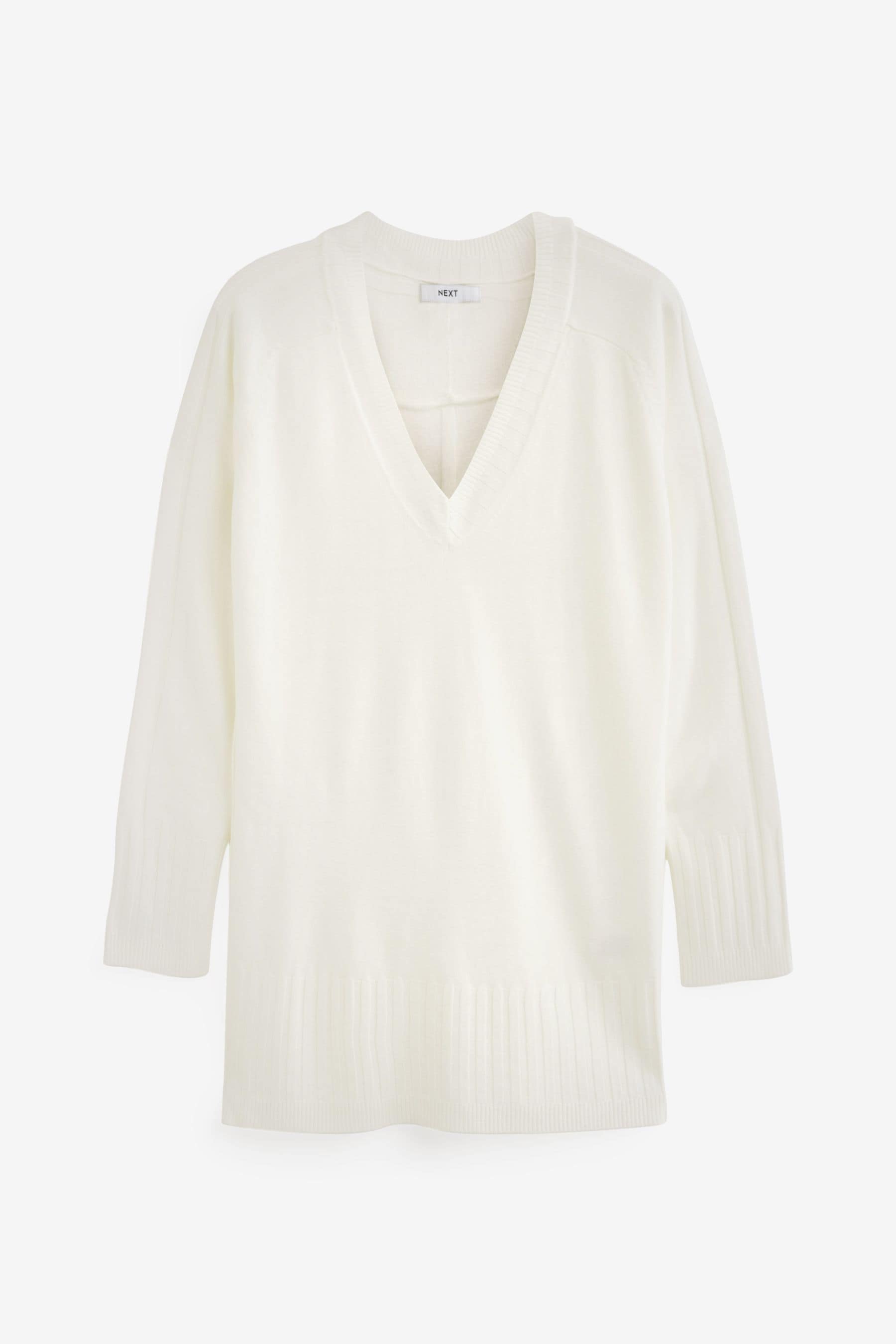 Off white tunic sweater new arrivals