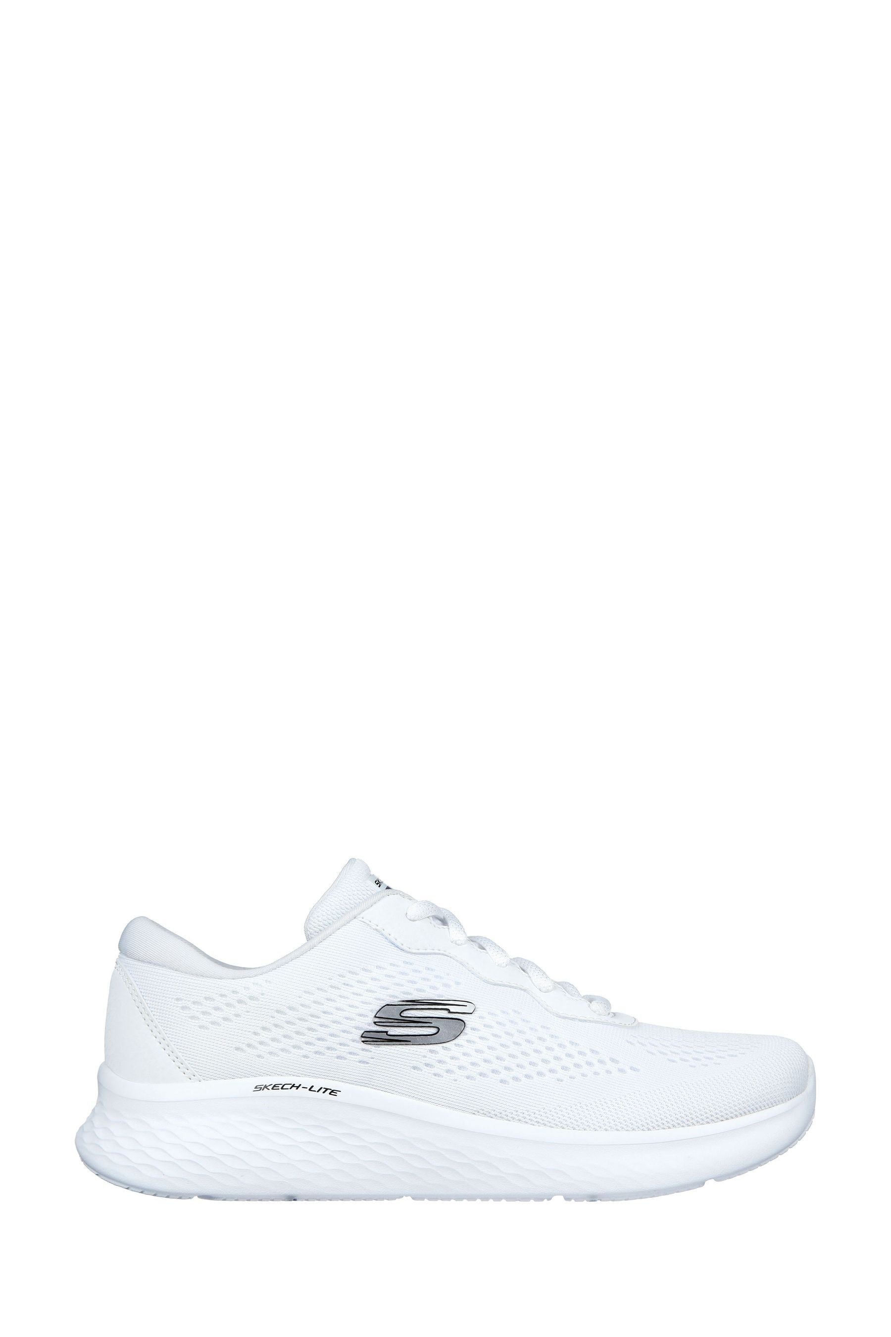 Skechers white hot sale womens trainers