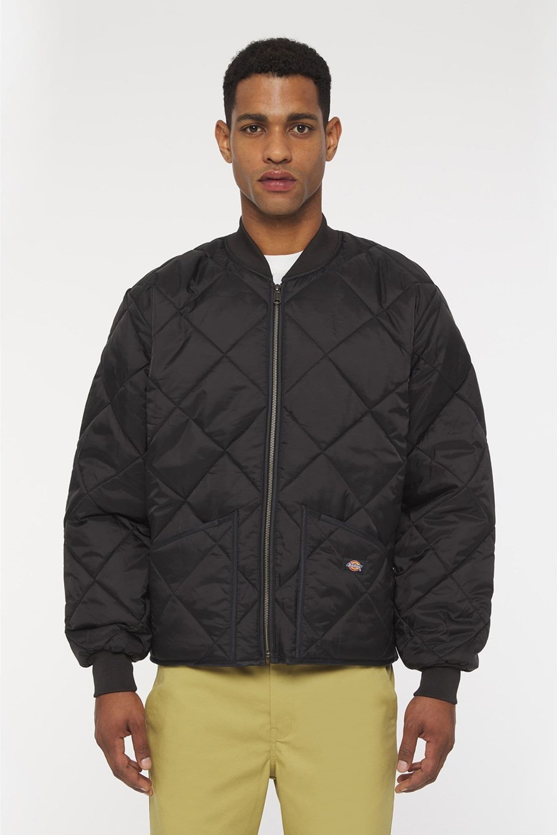 Dickies diamond shop quilted nylon jacket