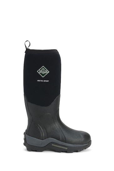 Muck Boots Brown Arctic Sport Pull On Wellington Boots