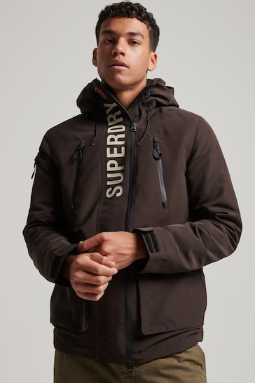 SUPERDRY Brown Ultimate Windcheater Jacket