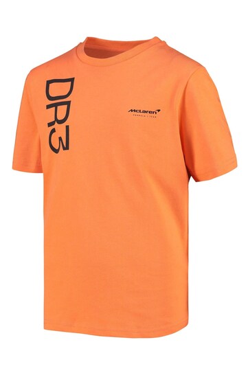 Fanatics Orange McLaren Daniel Ricciardo T-Shirt Kids