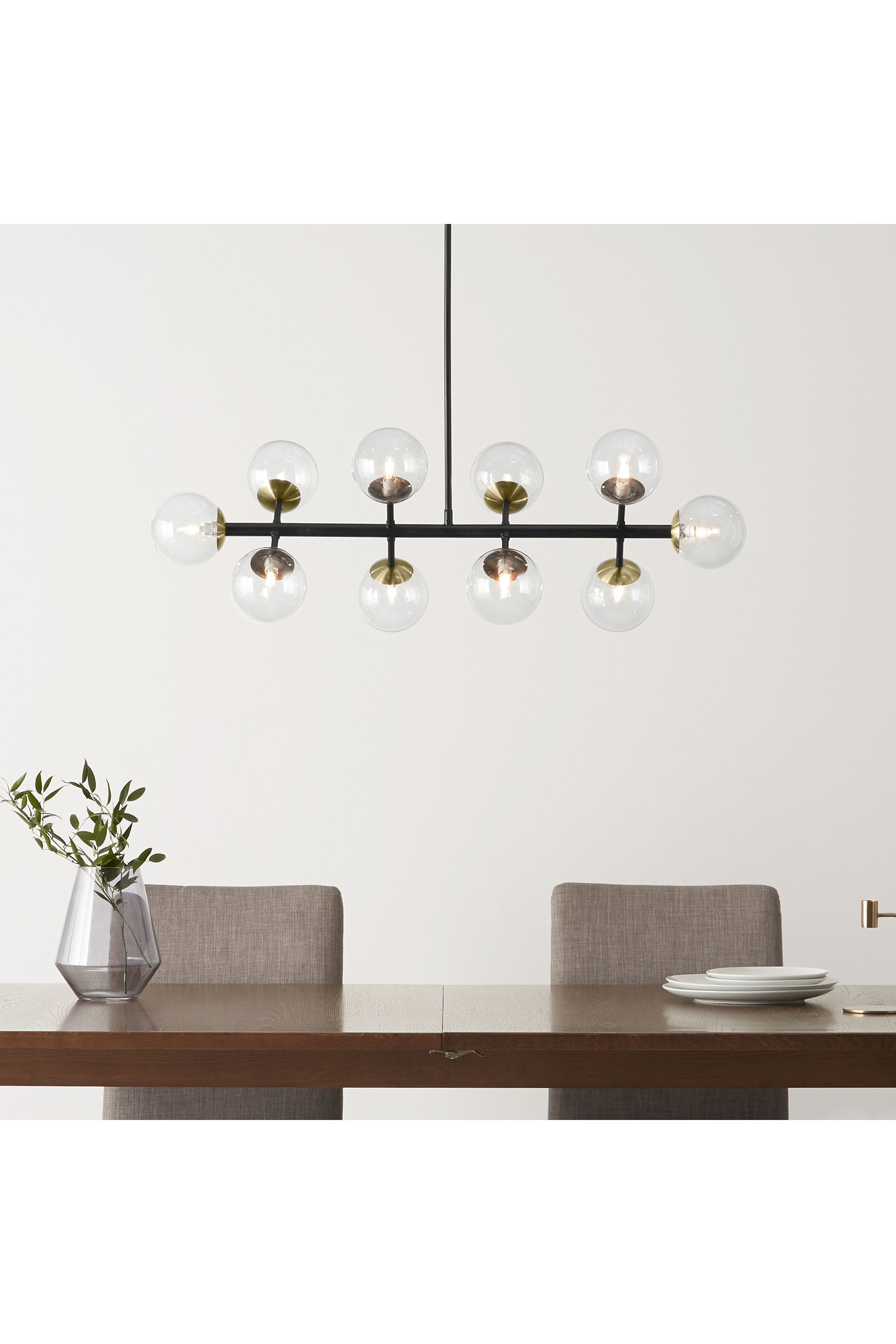 Made on sale globe chandelier