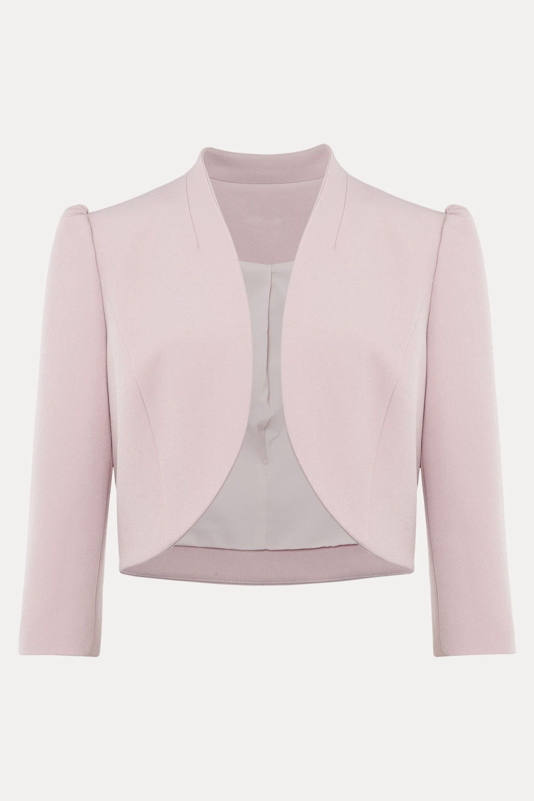 Pink outlet cropped jacket