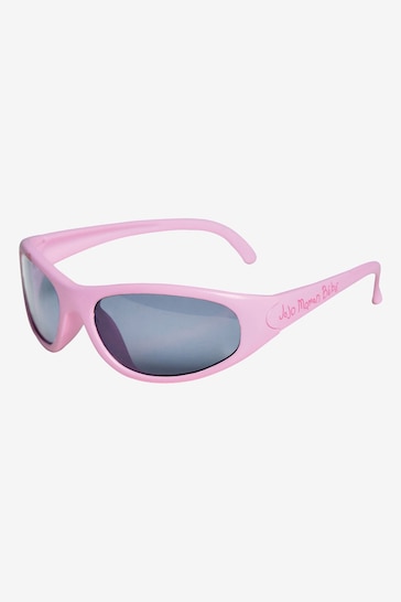 JoJo Maman Bébé Pink Light Pack Away Waterproof Sunglasses