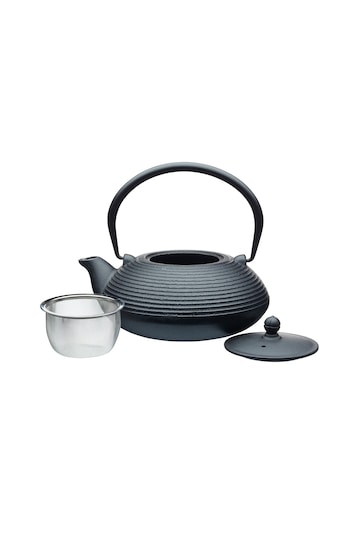 La Cafetière Black 5 Cup Cast Iron Infuser Teapot