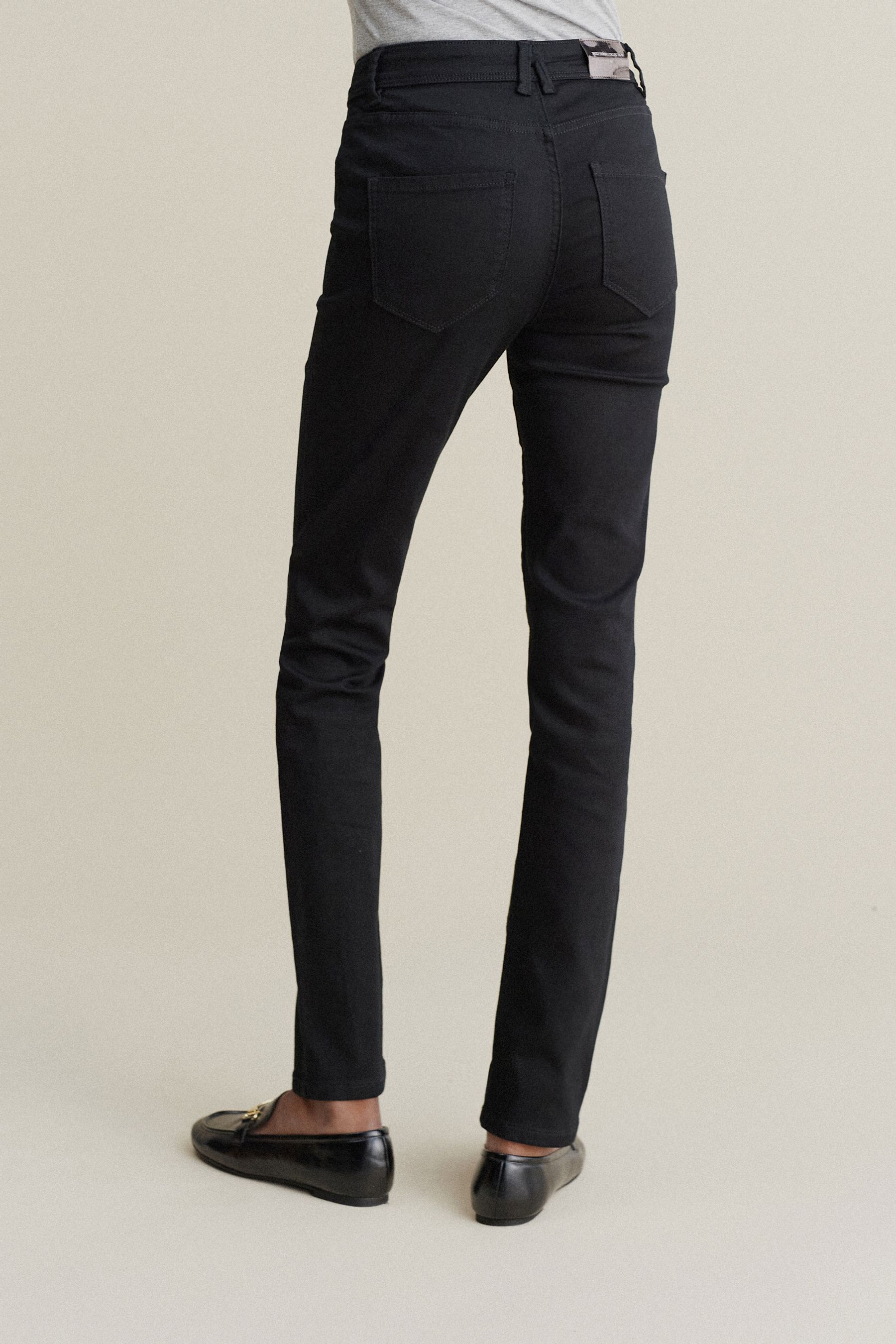Black Power Stretch Slim Denim Jeans