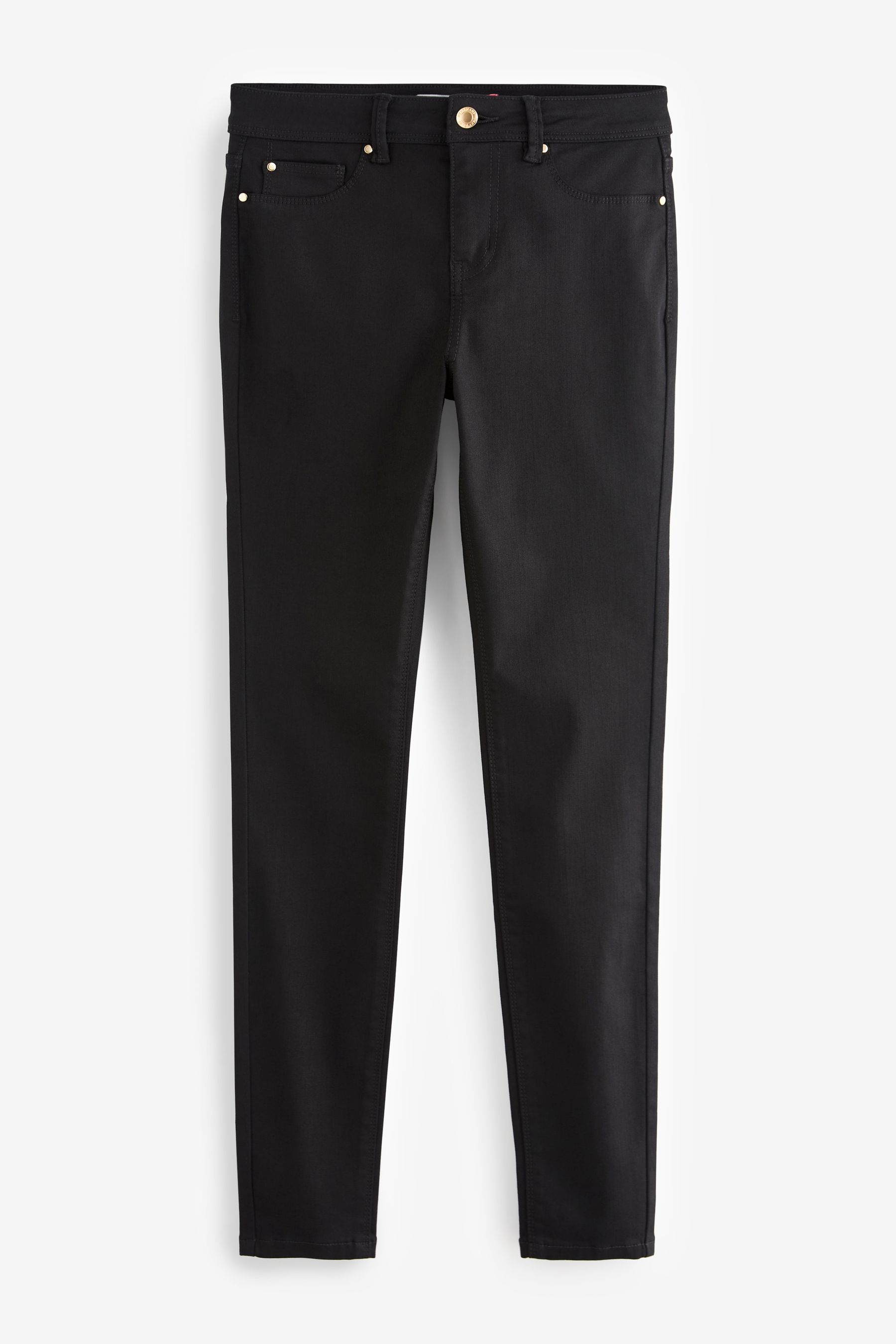Buy Black Power Stretch Denim Leggings from the Next UK online shop