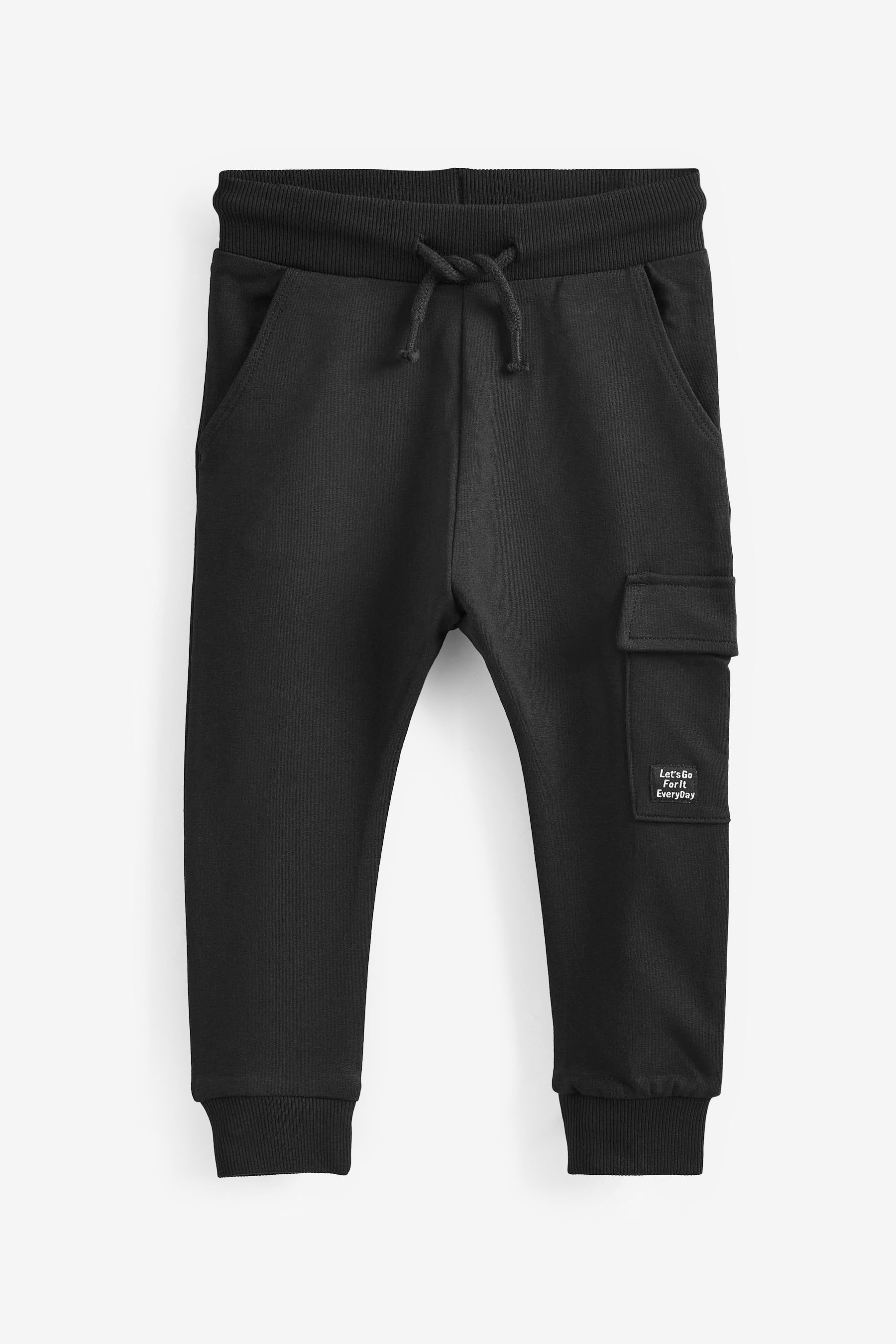 Skinny black joggers boys store