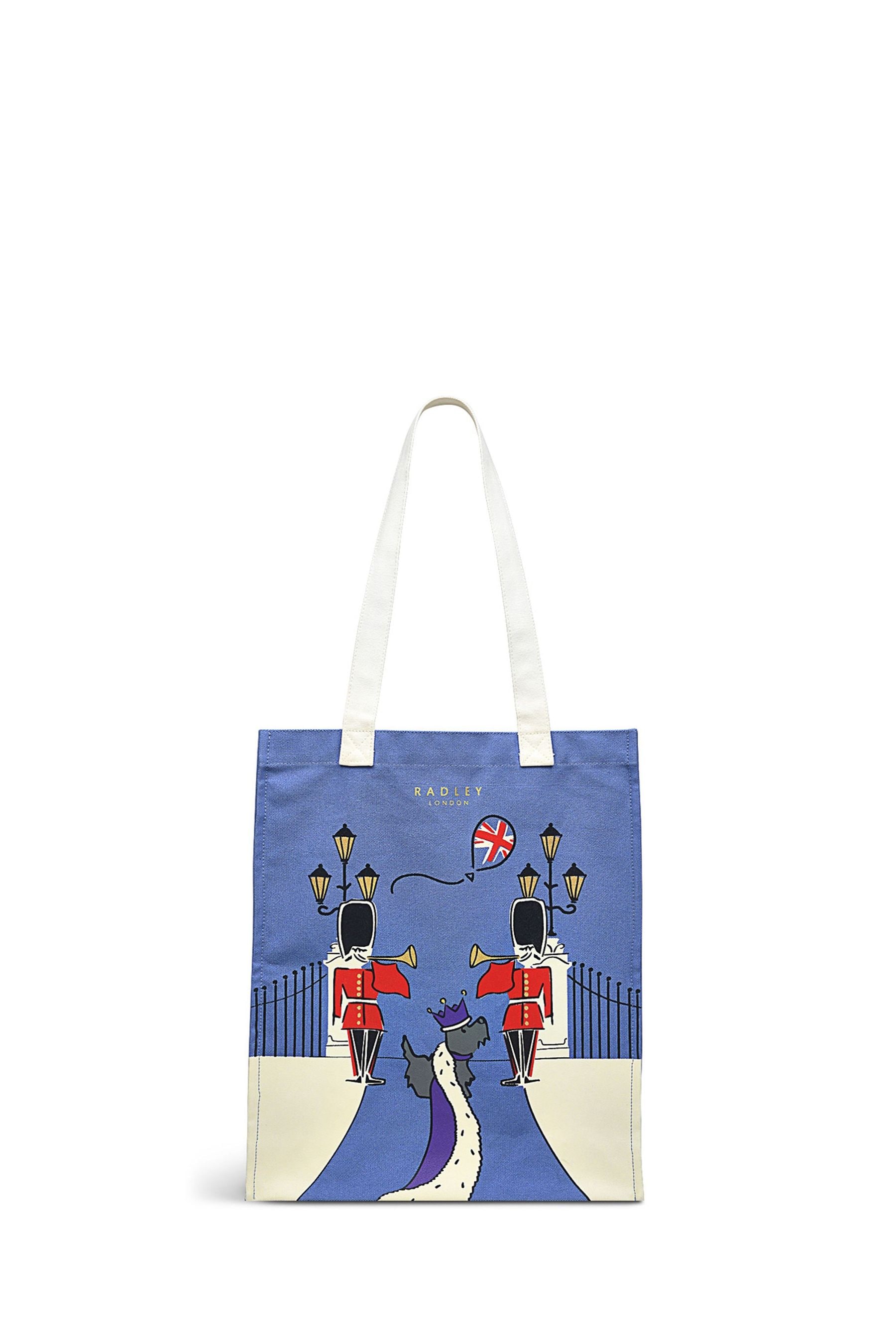 Radley canvas shopping bag top