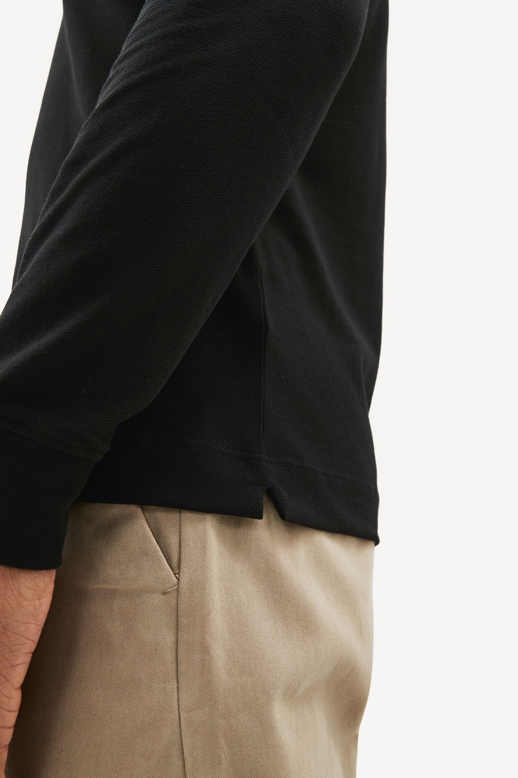 Lacoste black polo shirt uk outlet