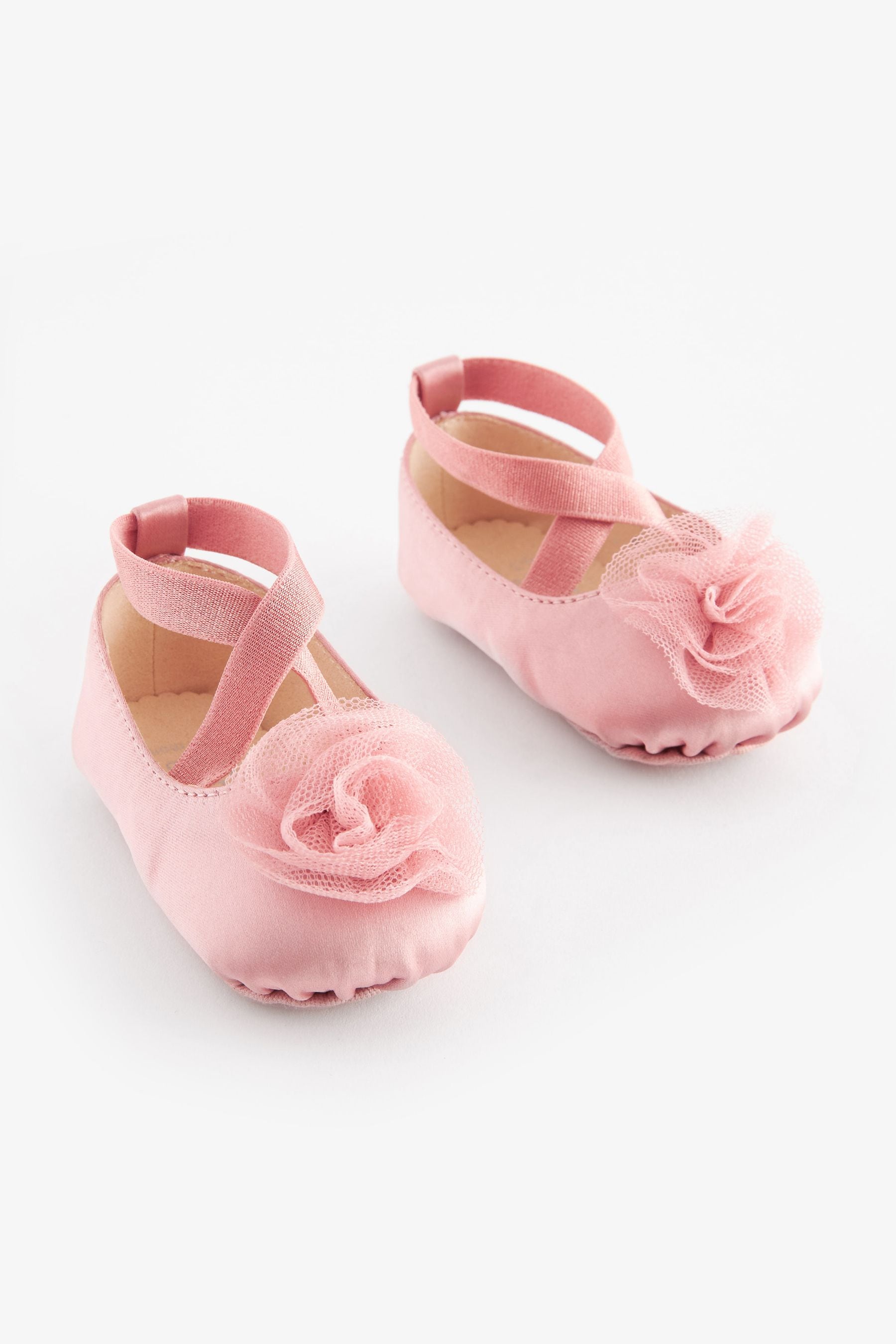 Buy Pink Baby Ballet Shoes 0 24mths from the Next UK online shop