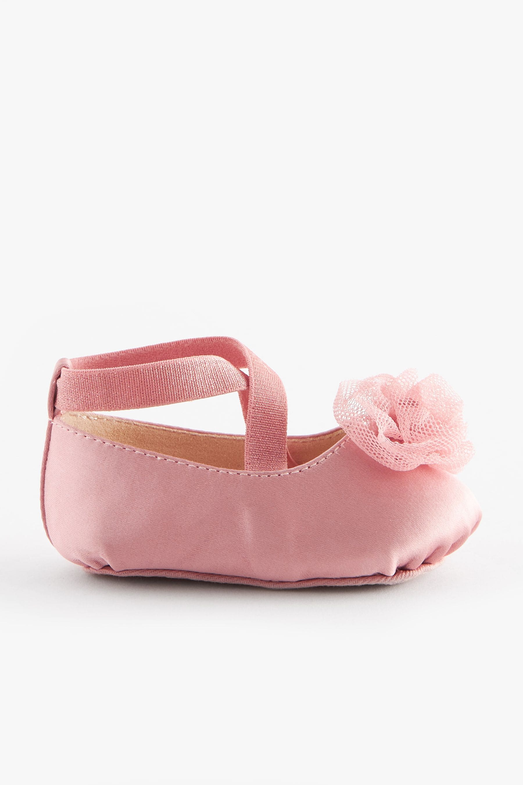 Pink Baby Ballet Shoes 0 24mths