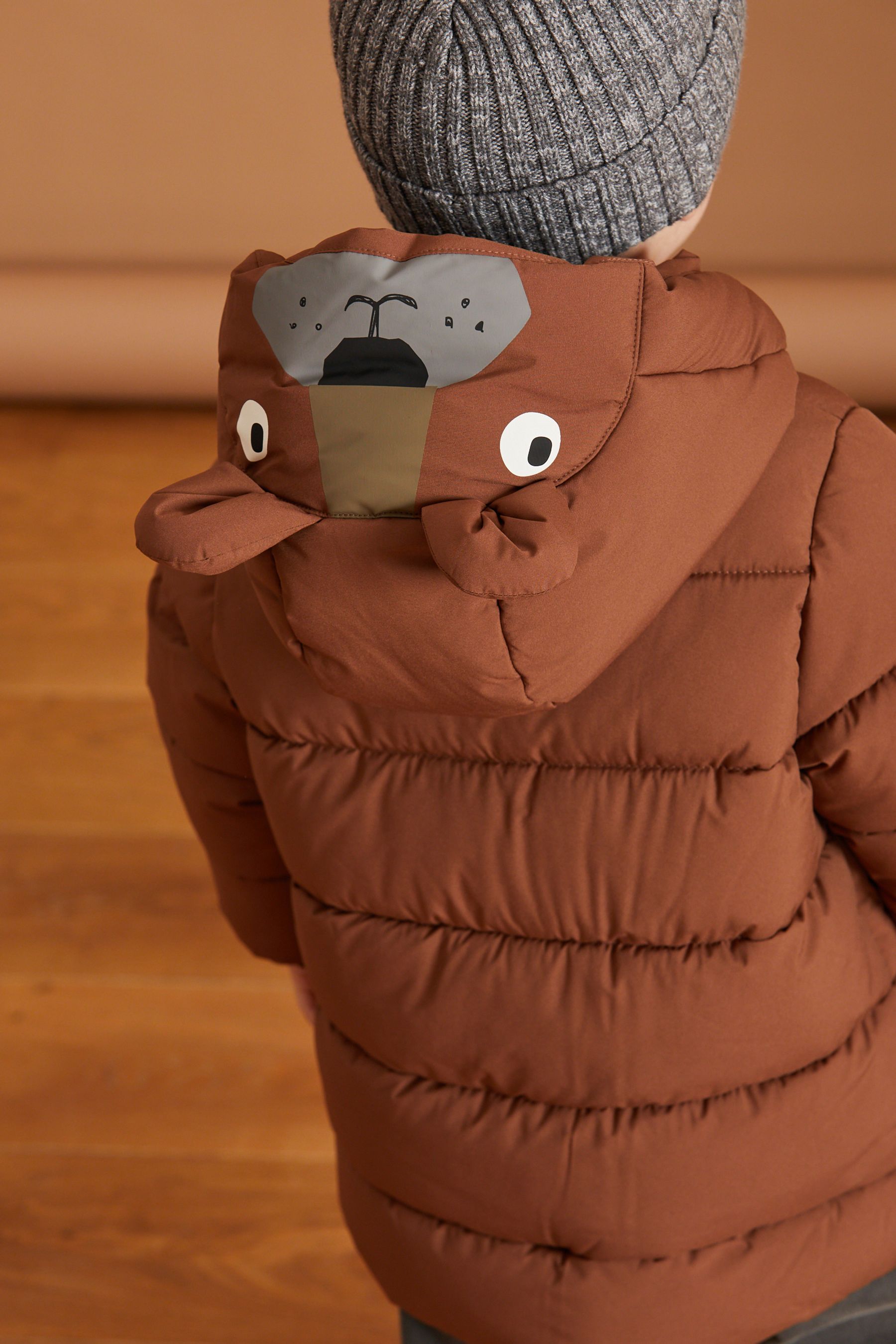 Bear discount puffer coat