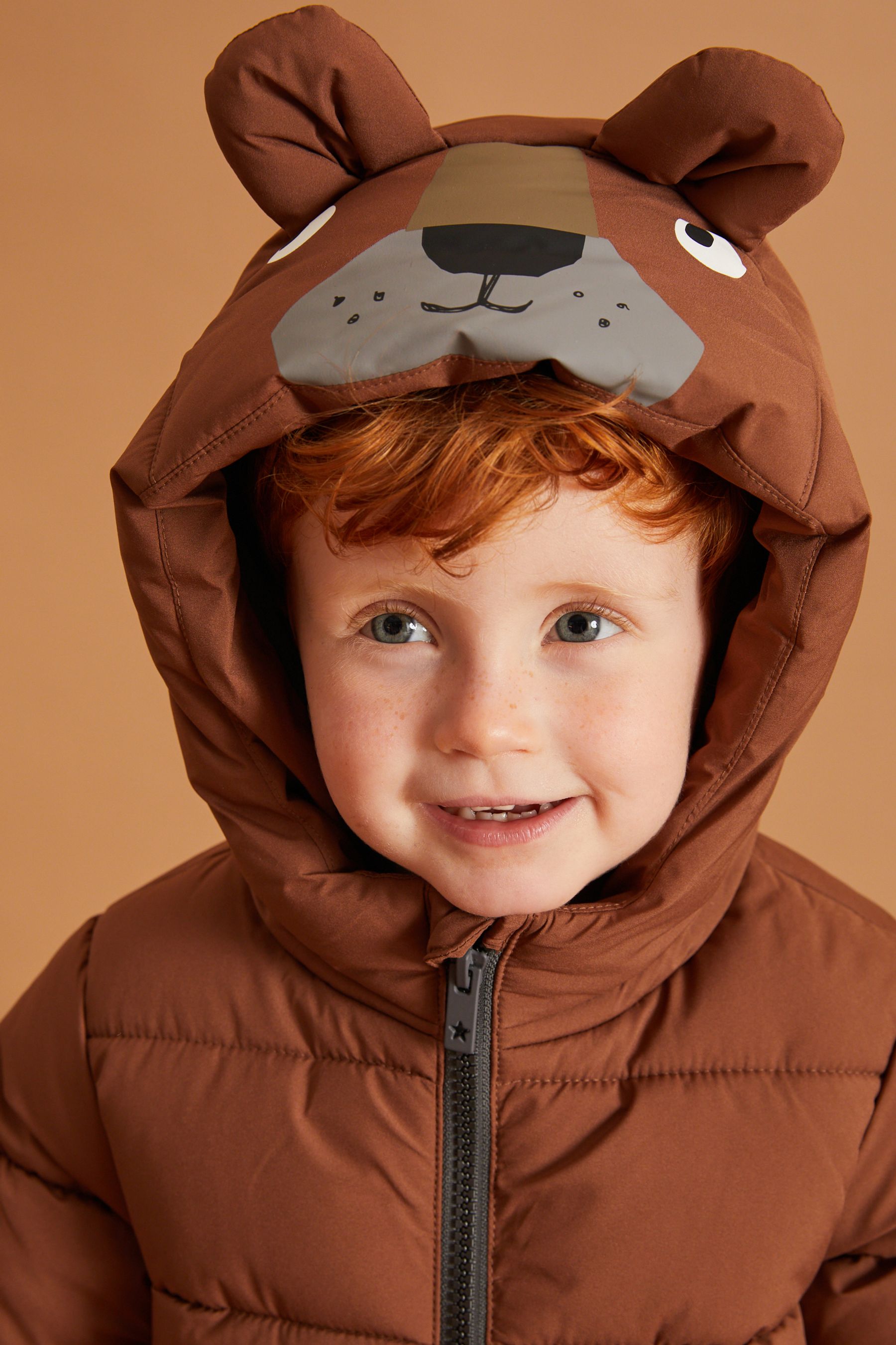 Buy Brown Bear Padded Coat 3mths 7yrs from the Next UK online shop