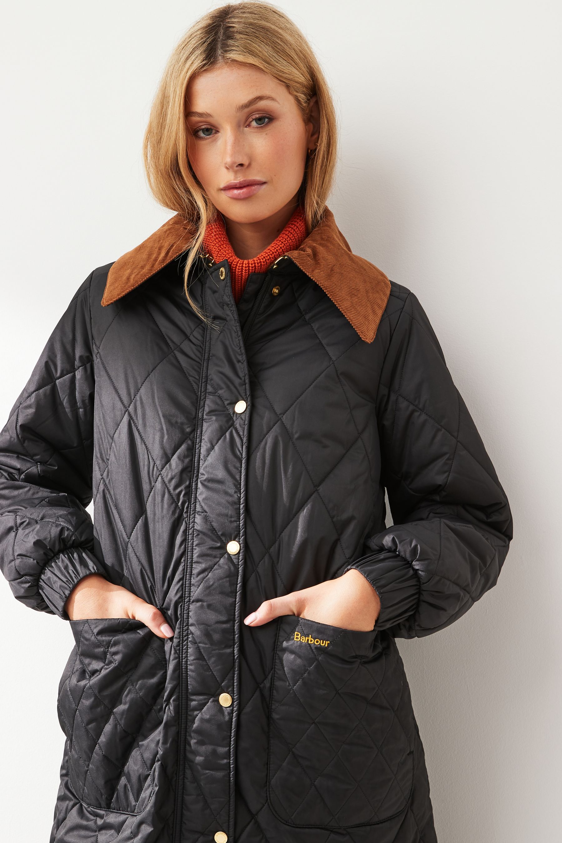 Barbour diamond quilted jacket new arrivals