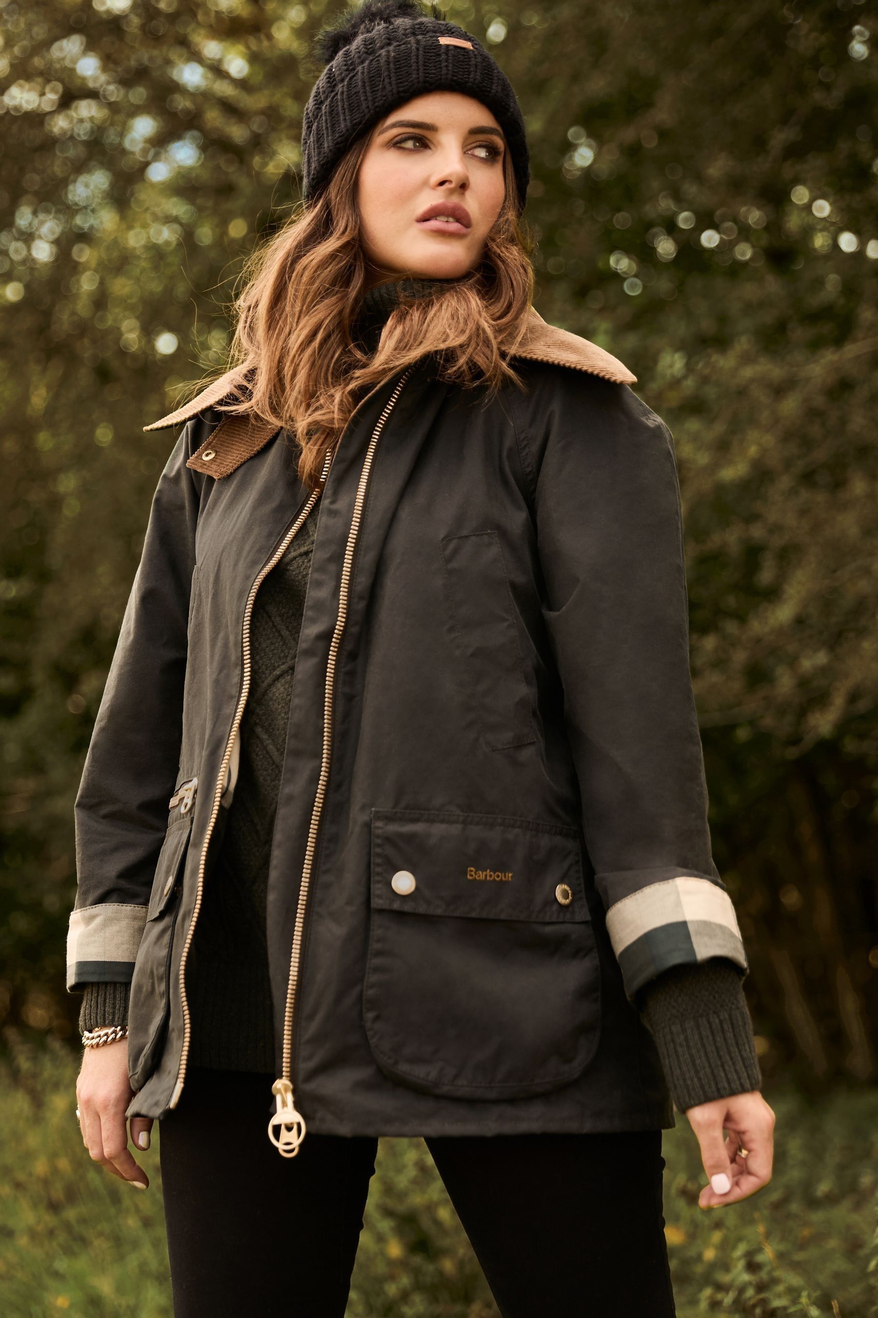 Khaki barbour jacket store