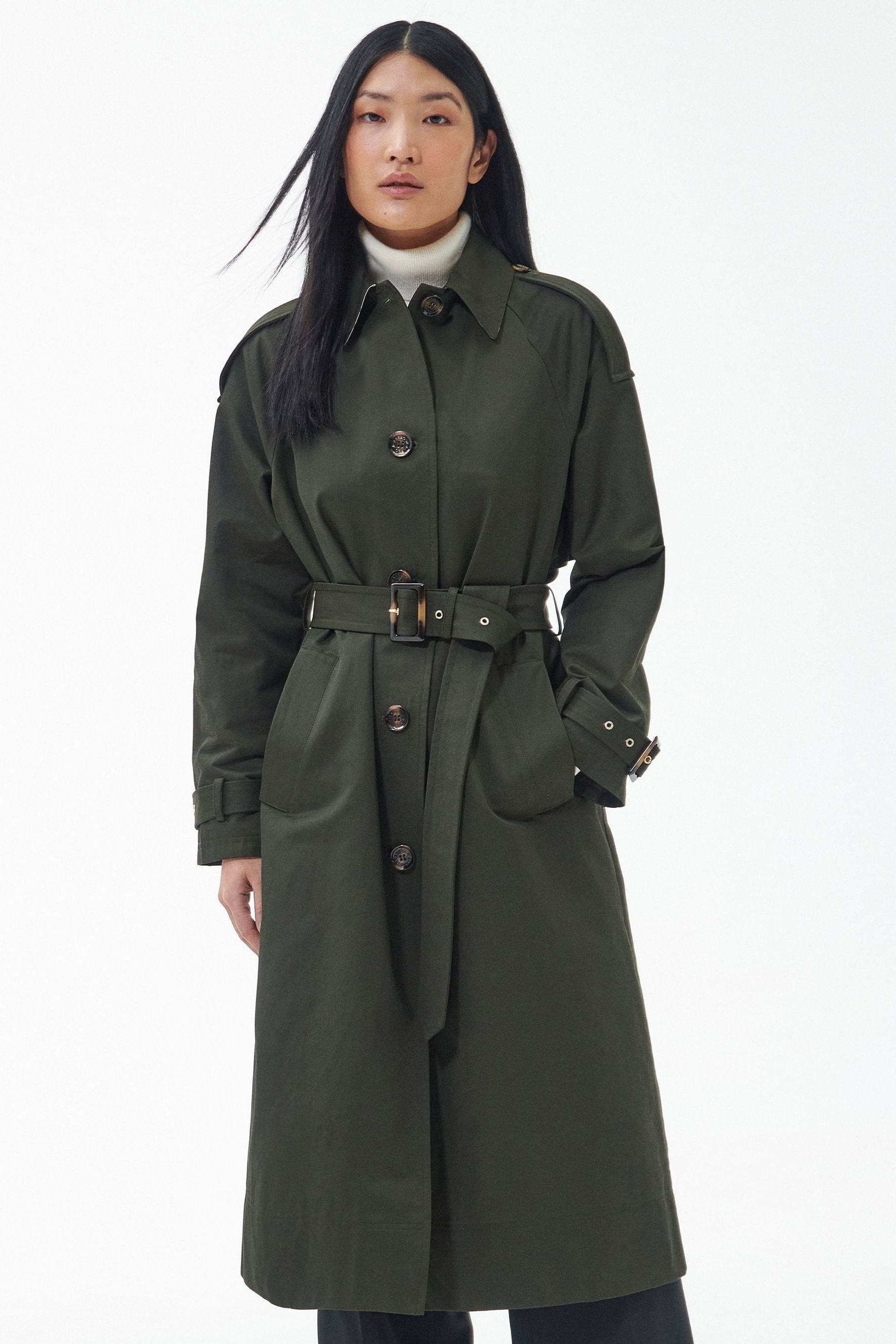 Barbour trenchcoat deals