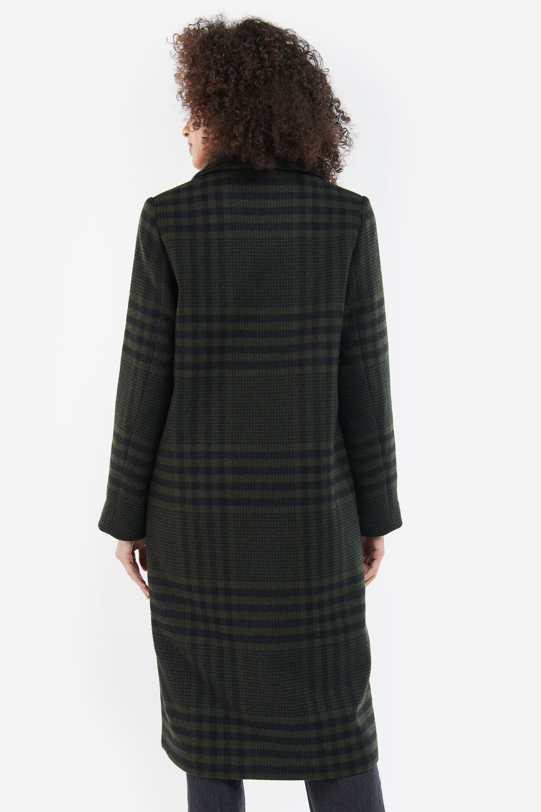 Barbour wool jacket Green hotsell
