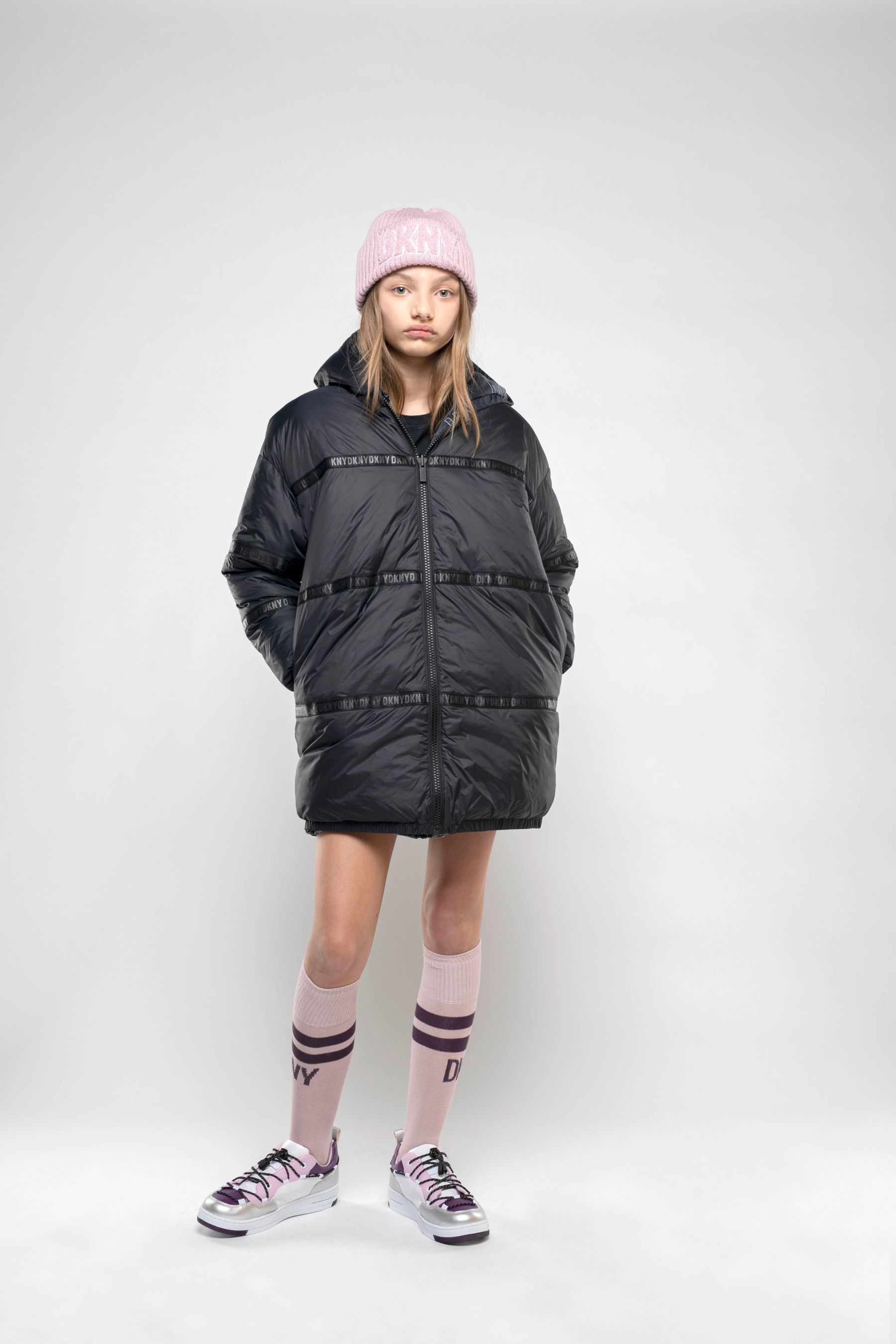 Dkny sport logo padded jacket new arrivals