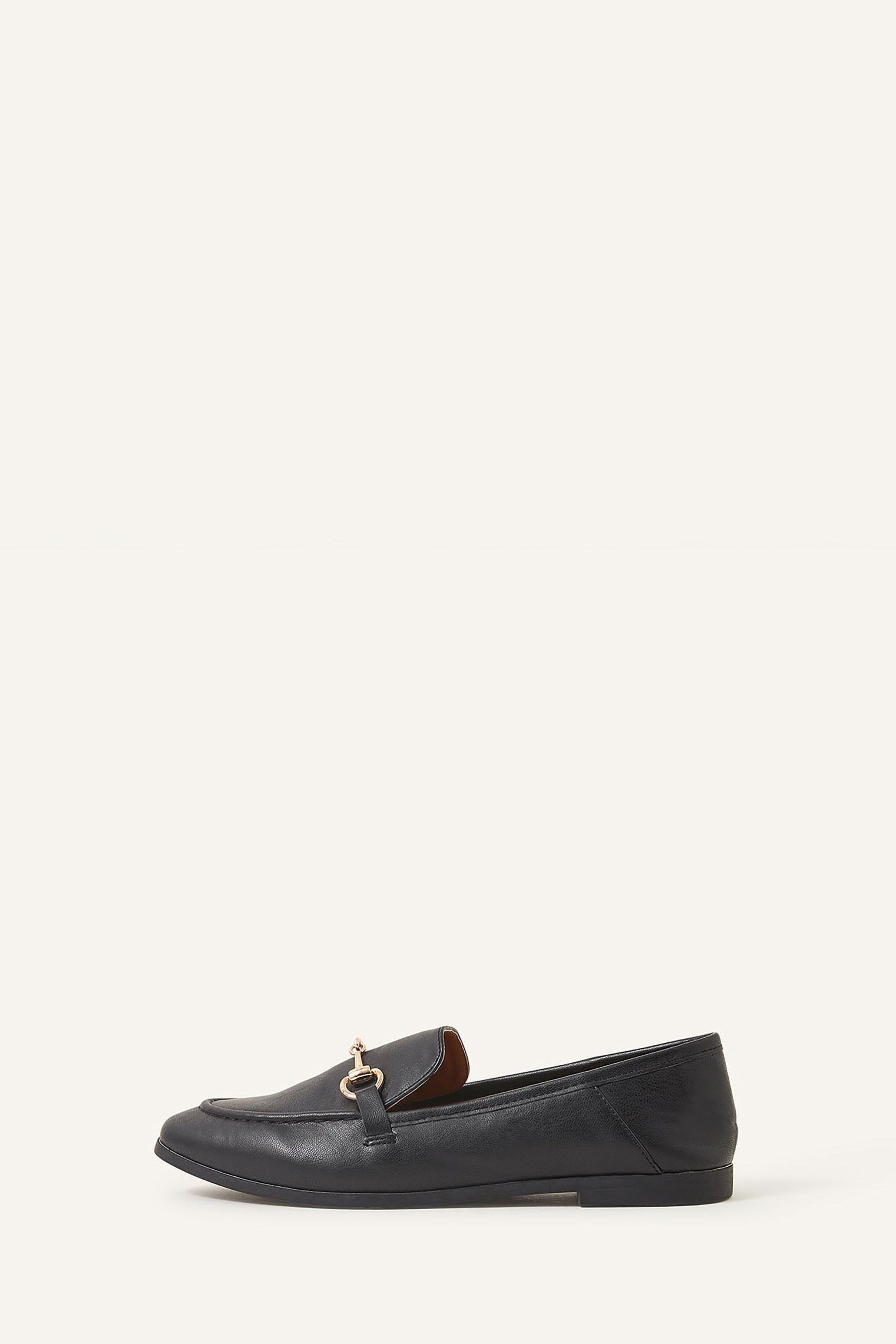 Buy Accessorize Black Metal Bar Loafers from the Next UK online shop