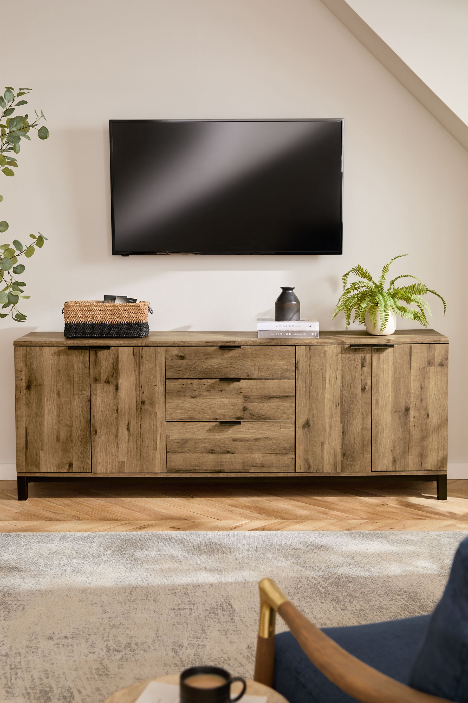 Oak sideboard best sale next