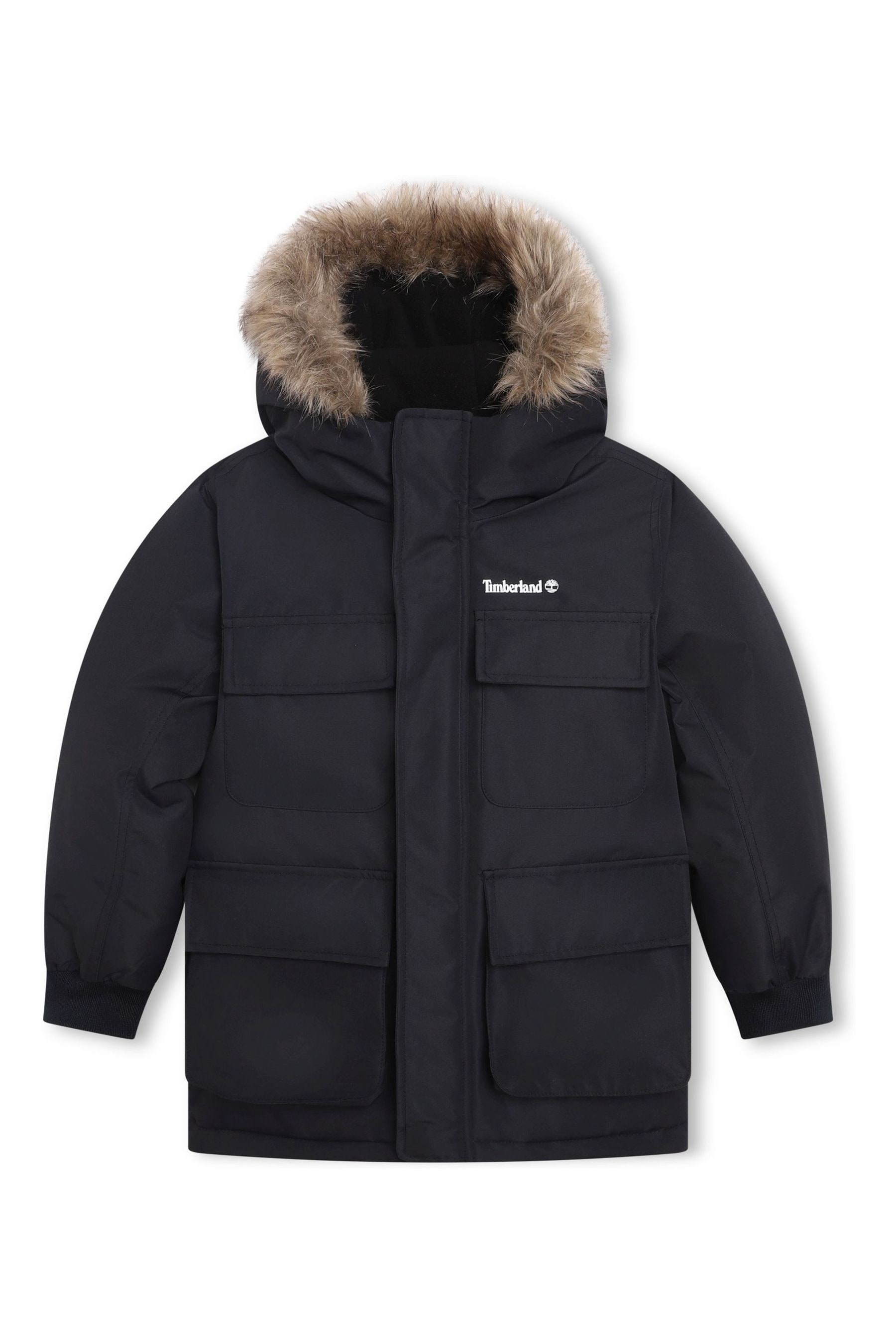Timberland coat fur hood hotsell
