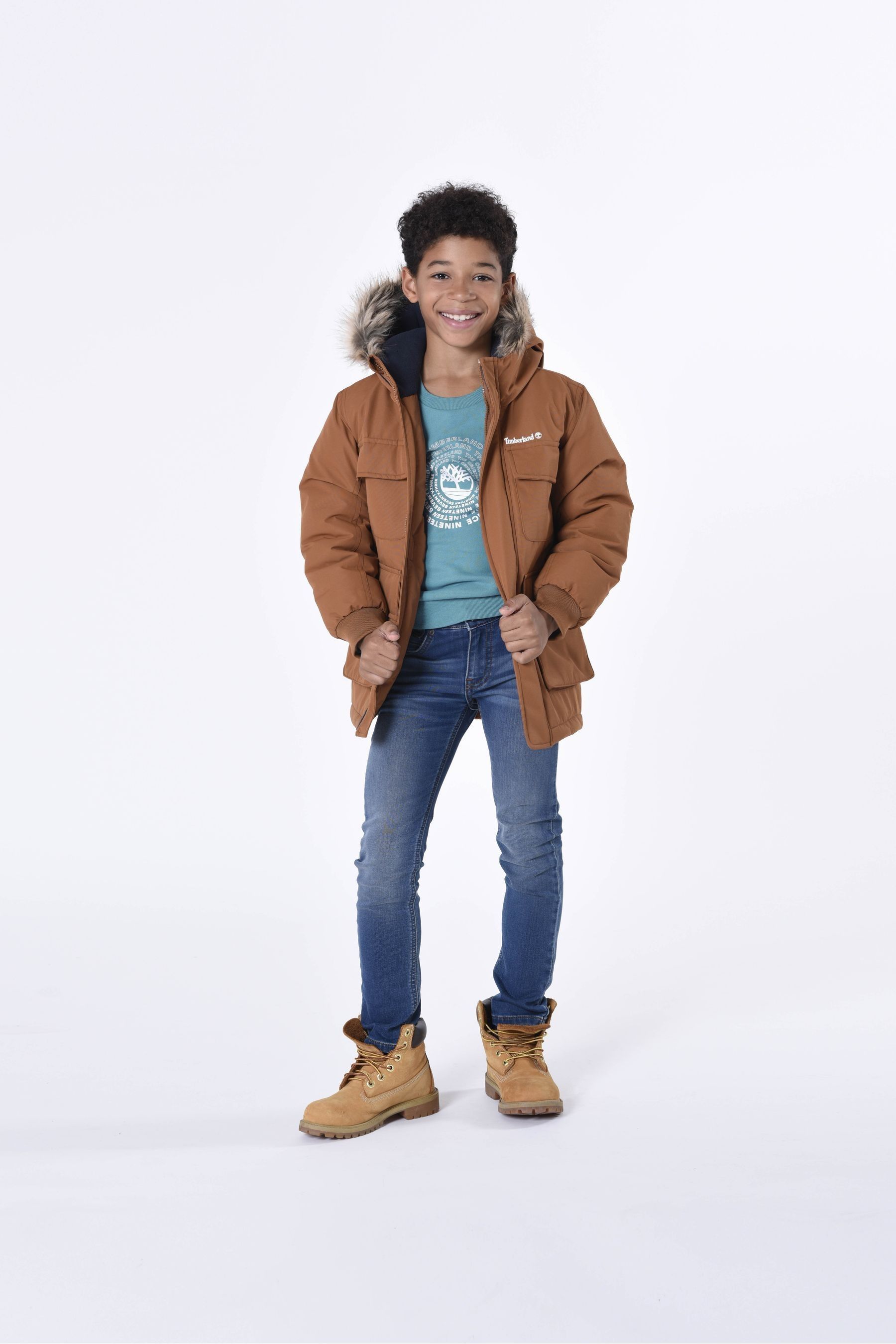 Timberland sales parka coat