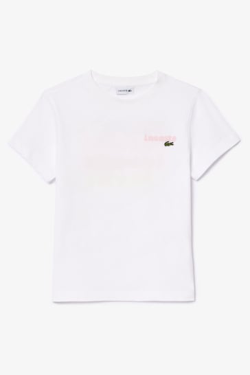 Lacoste Kids Summer Back Print T-Shirt