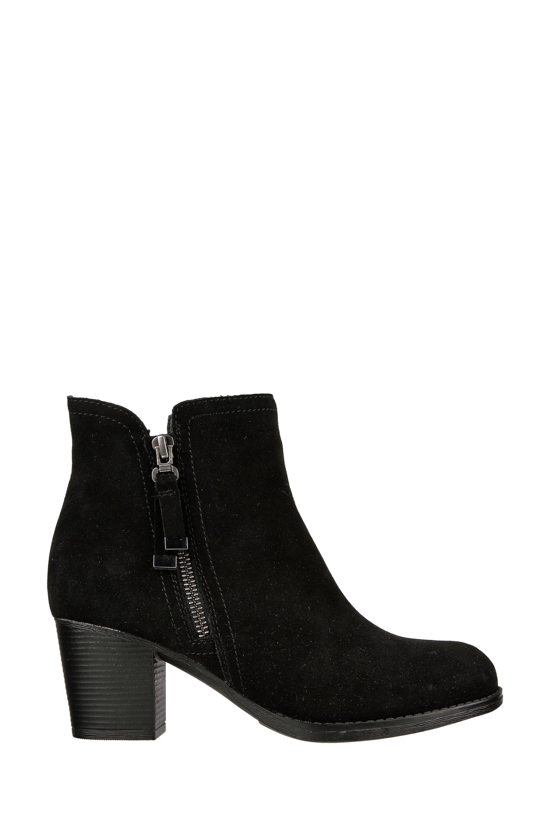 Skechers black ankle boots on sale