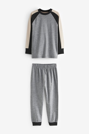 Black/White 3 Pack Long Sleeve Pyjamas (3-16yrs)