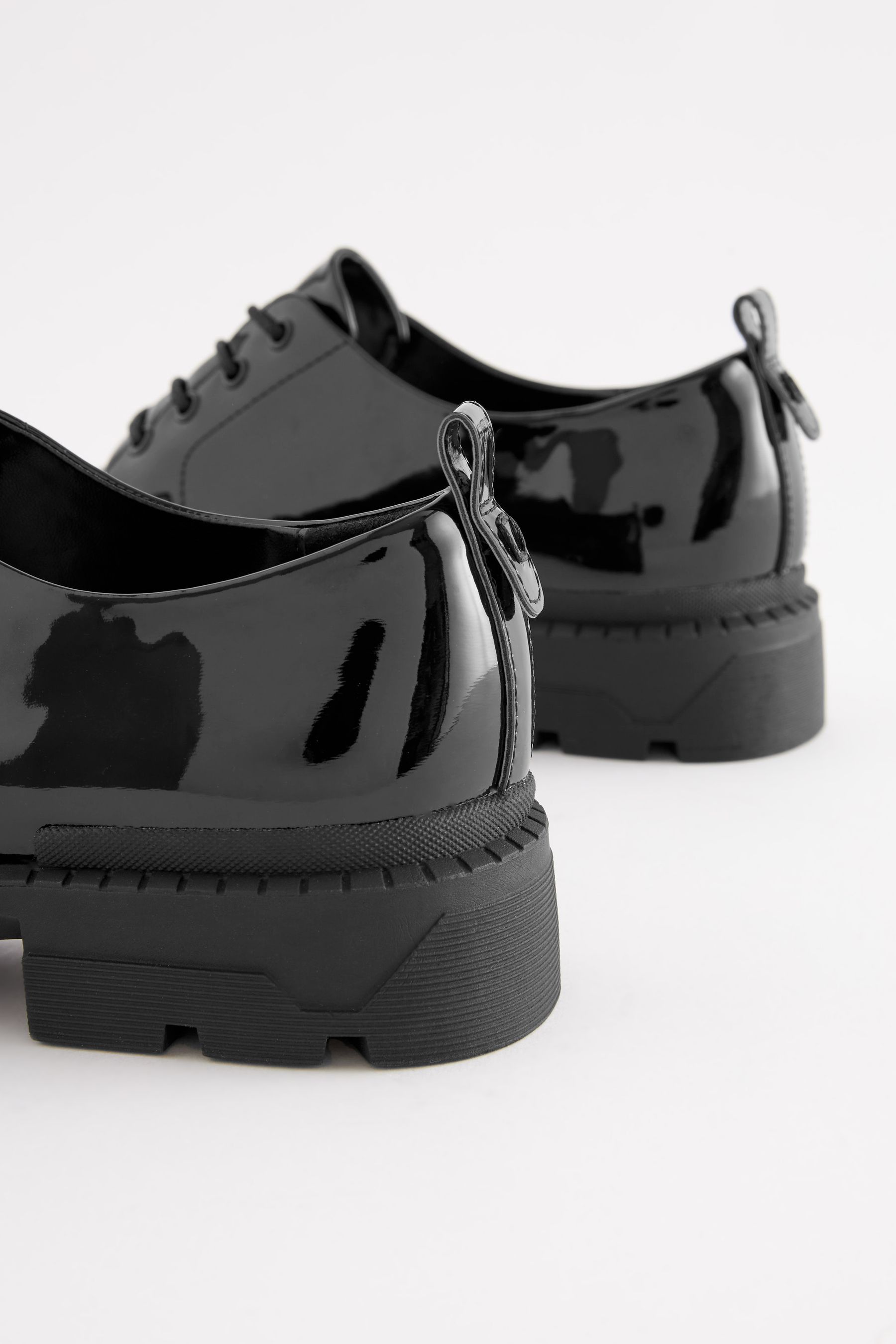 Buy Black Forever Comfort Chunky Sole Lace Up Shoes from the Next