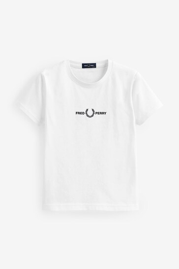 White Teen T-shirt With Print