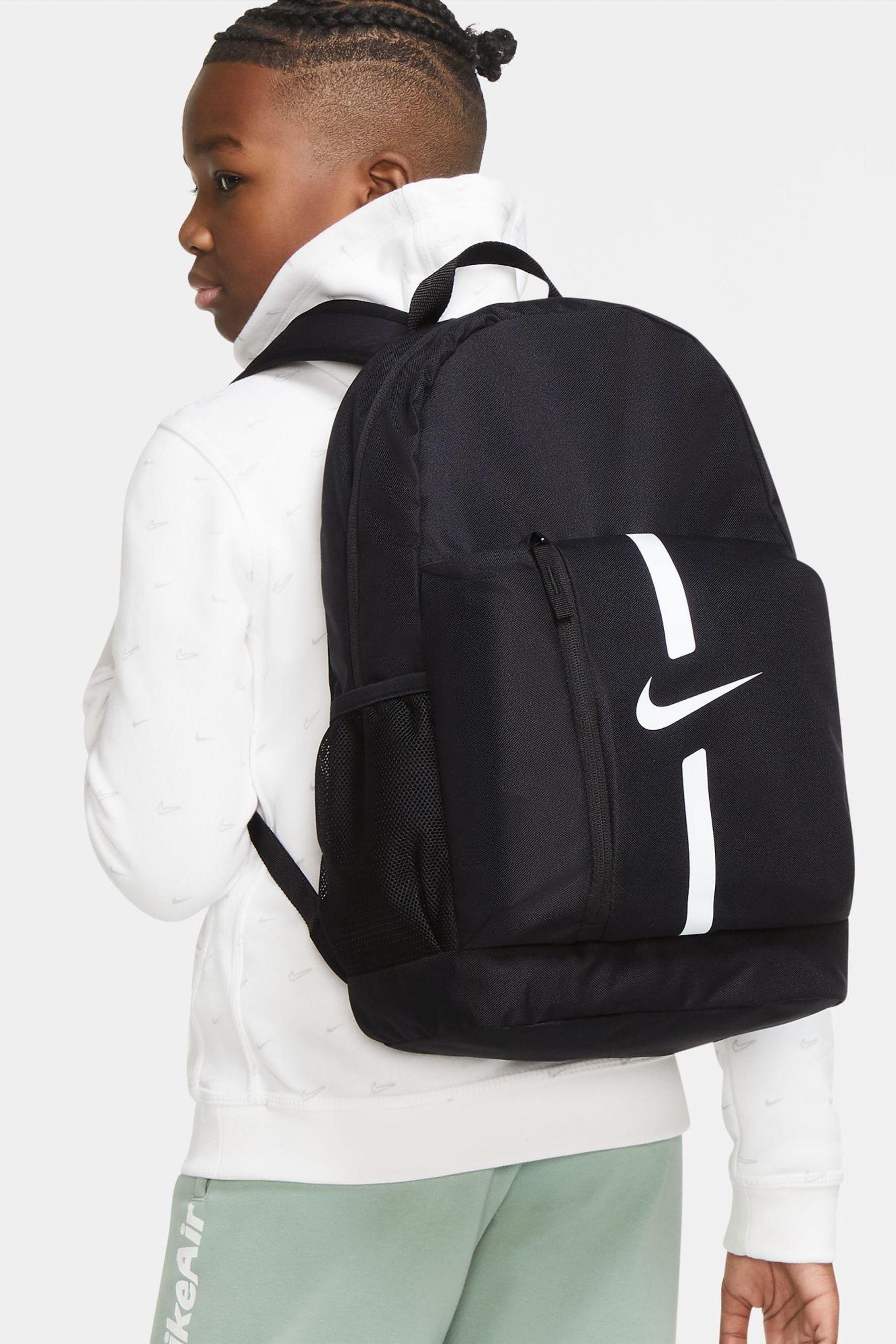 Buy Nike Black Kids Academy Football Backpack 22L from the Next UK online shop