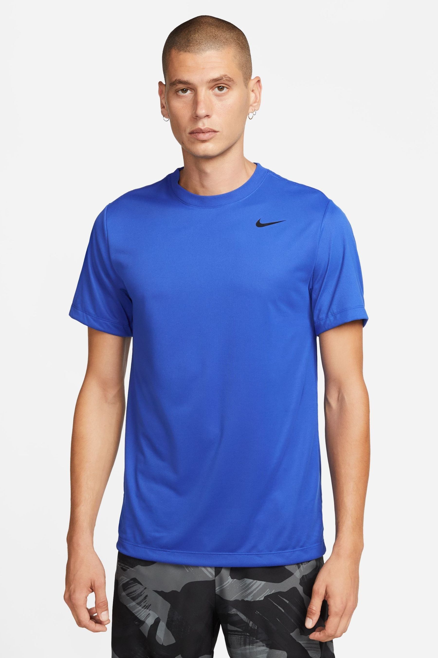 Royal blue dri fit shirt hot sale