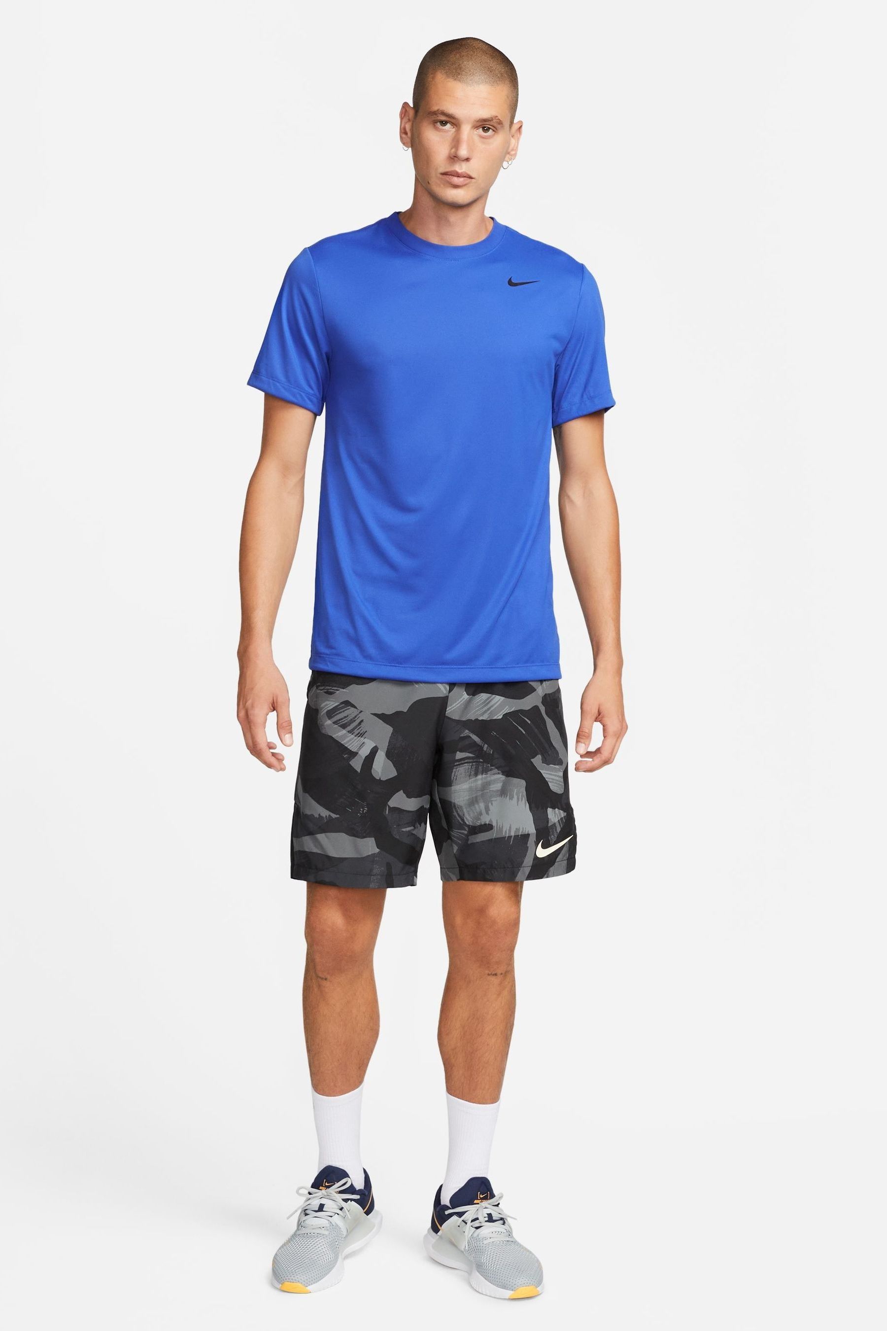 Royal blue dri sales fit shirt