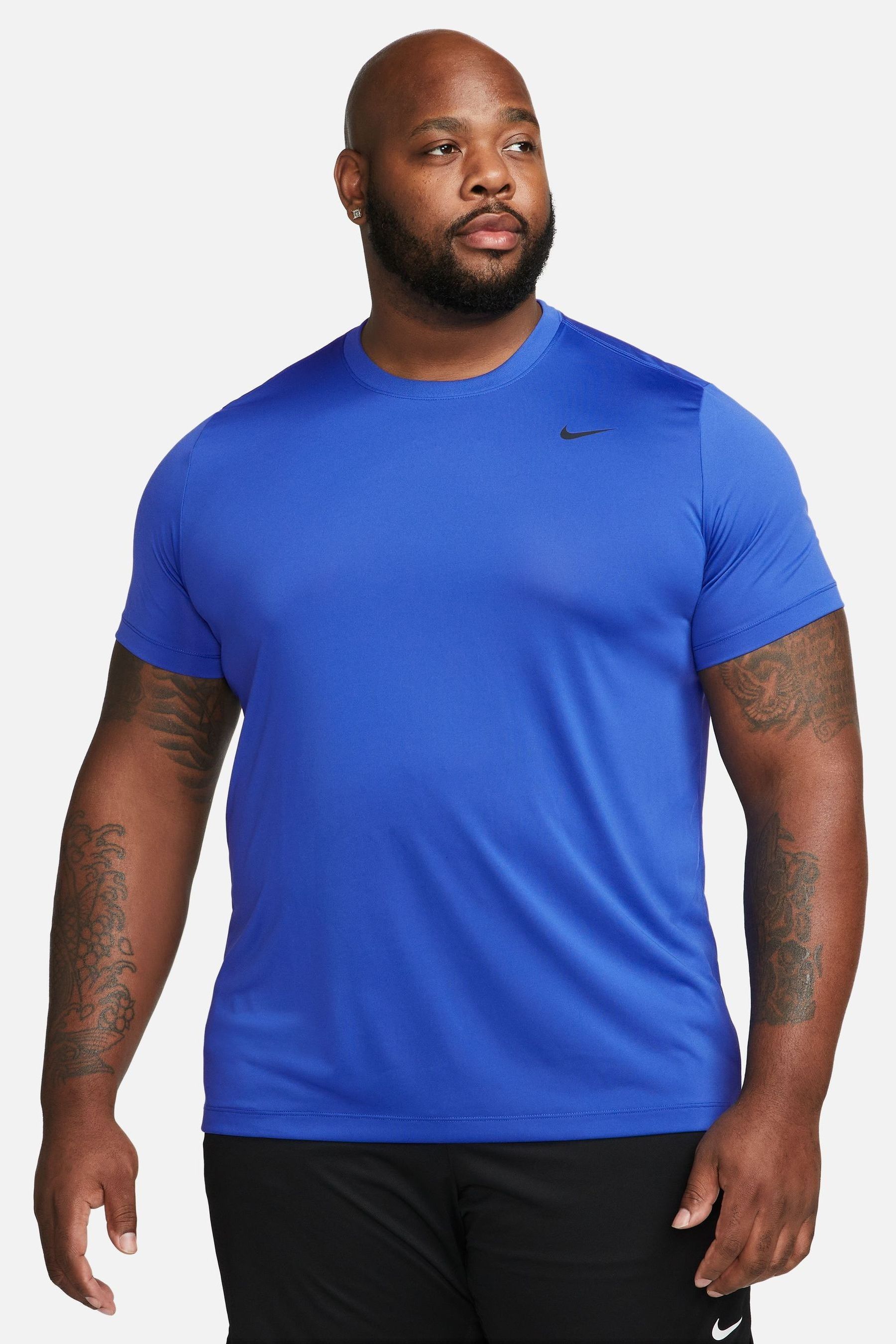 Royal blue nike dri fit shirt hotsell