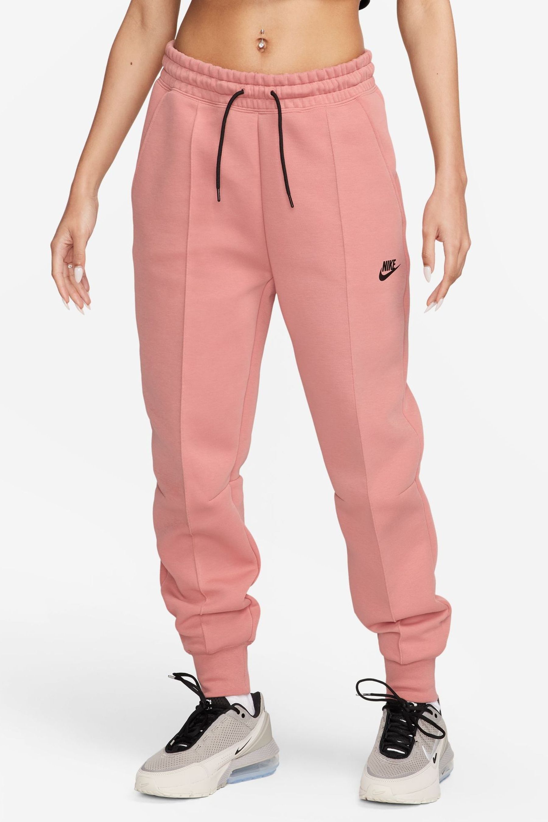 Buy Nike Pink Sportswear Tech Fleece Joggers from the Next UK