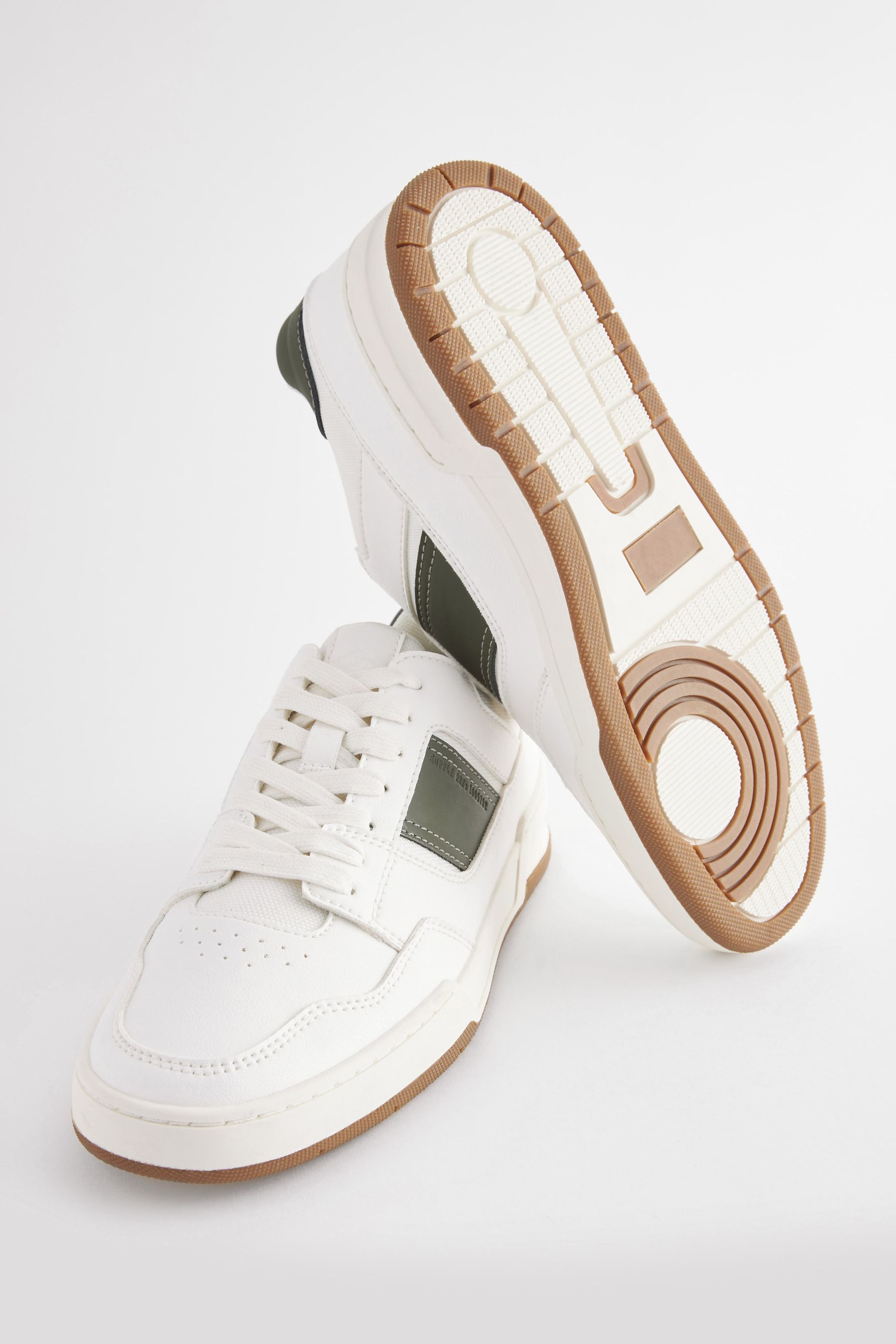 Smart best sale white trainers