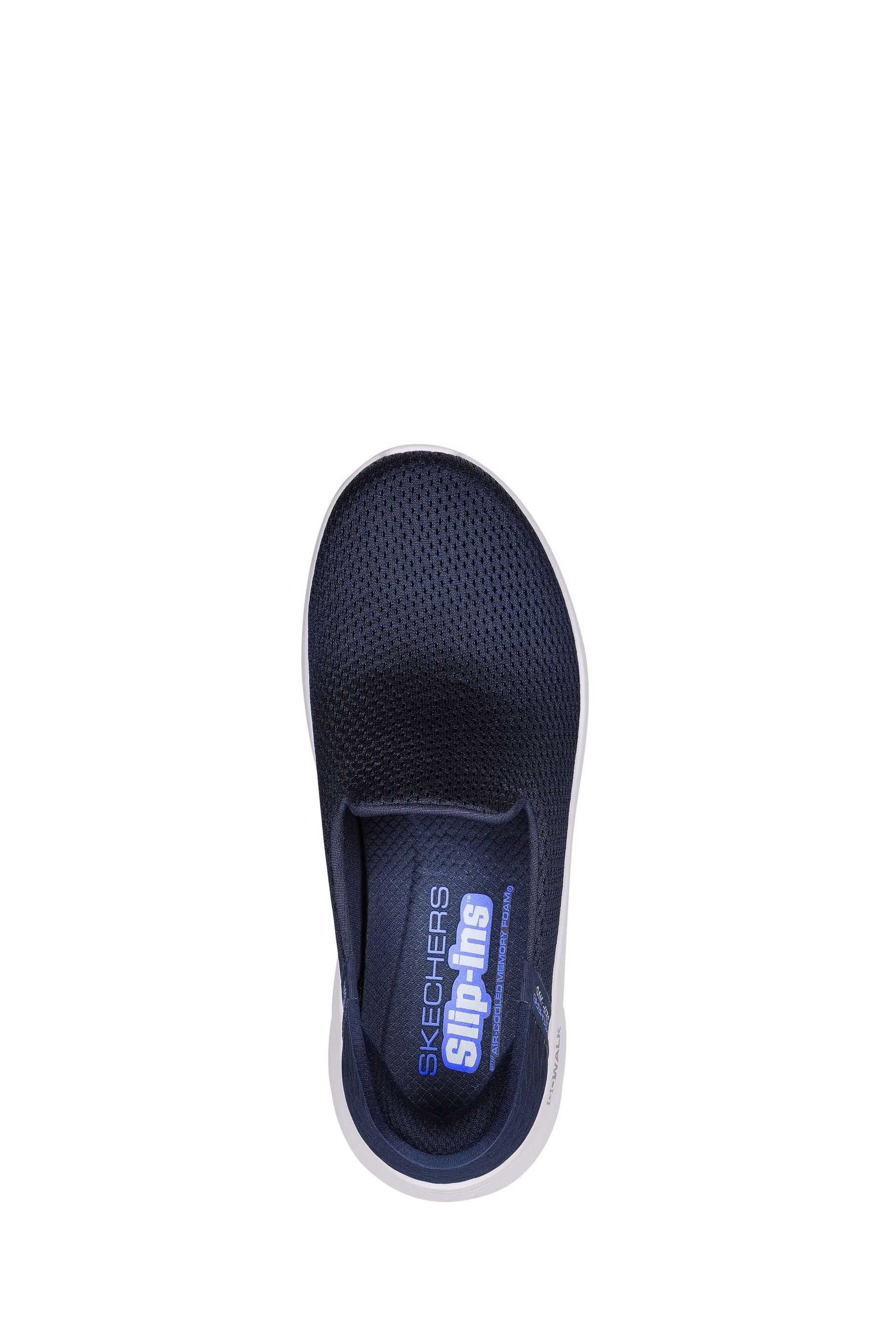 Skechers go flex blue best sale