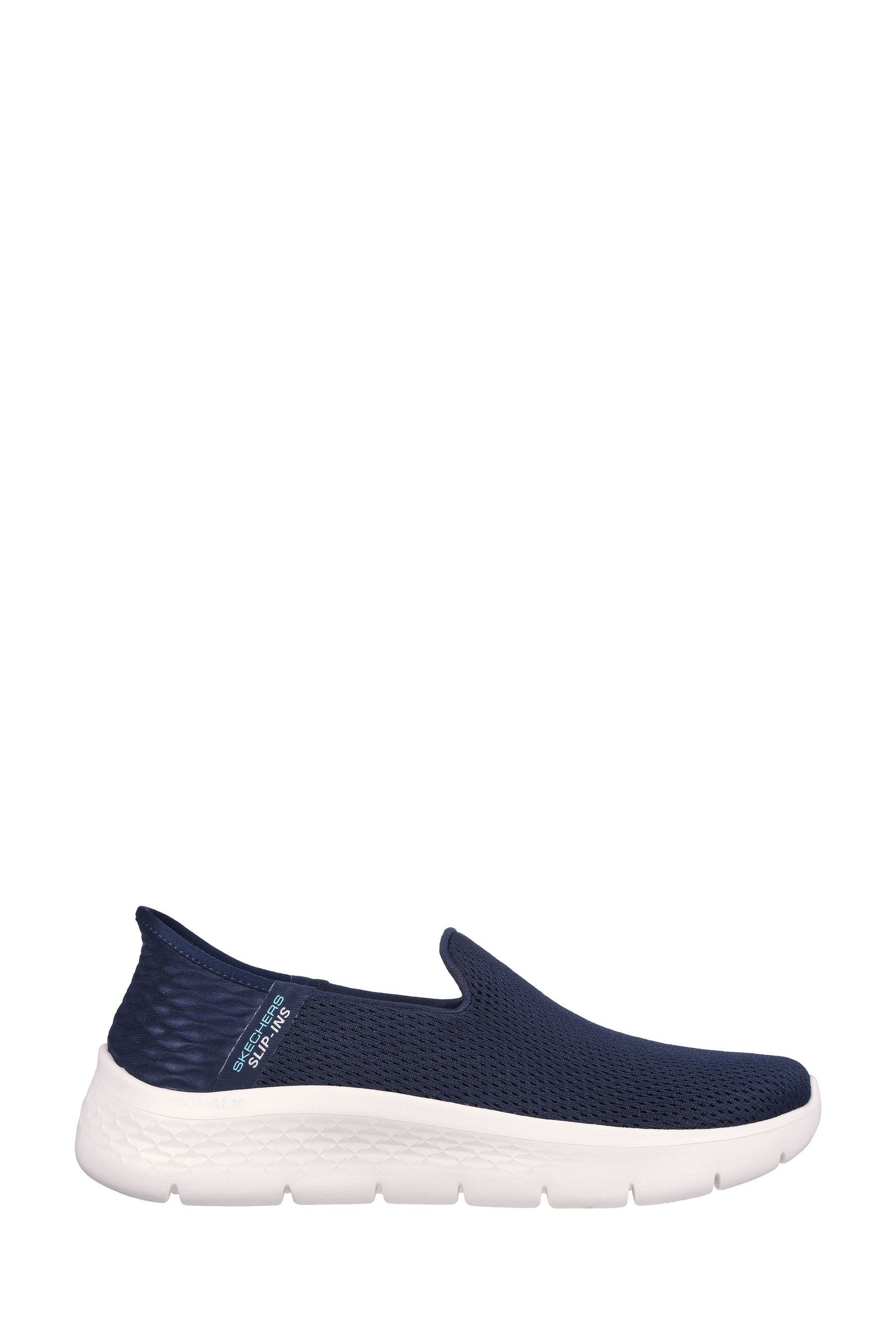 Skechers blue discount slip on