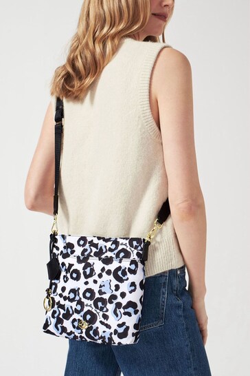 New Ted Baker London Leopard Detail Puffer Belt Bag, Shoulder Bag