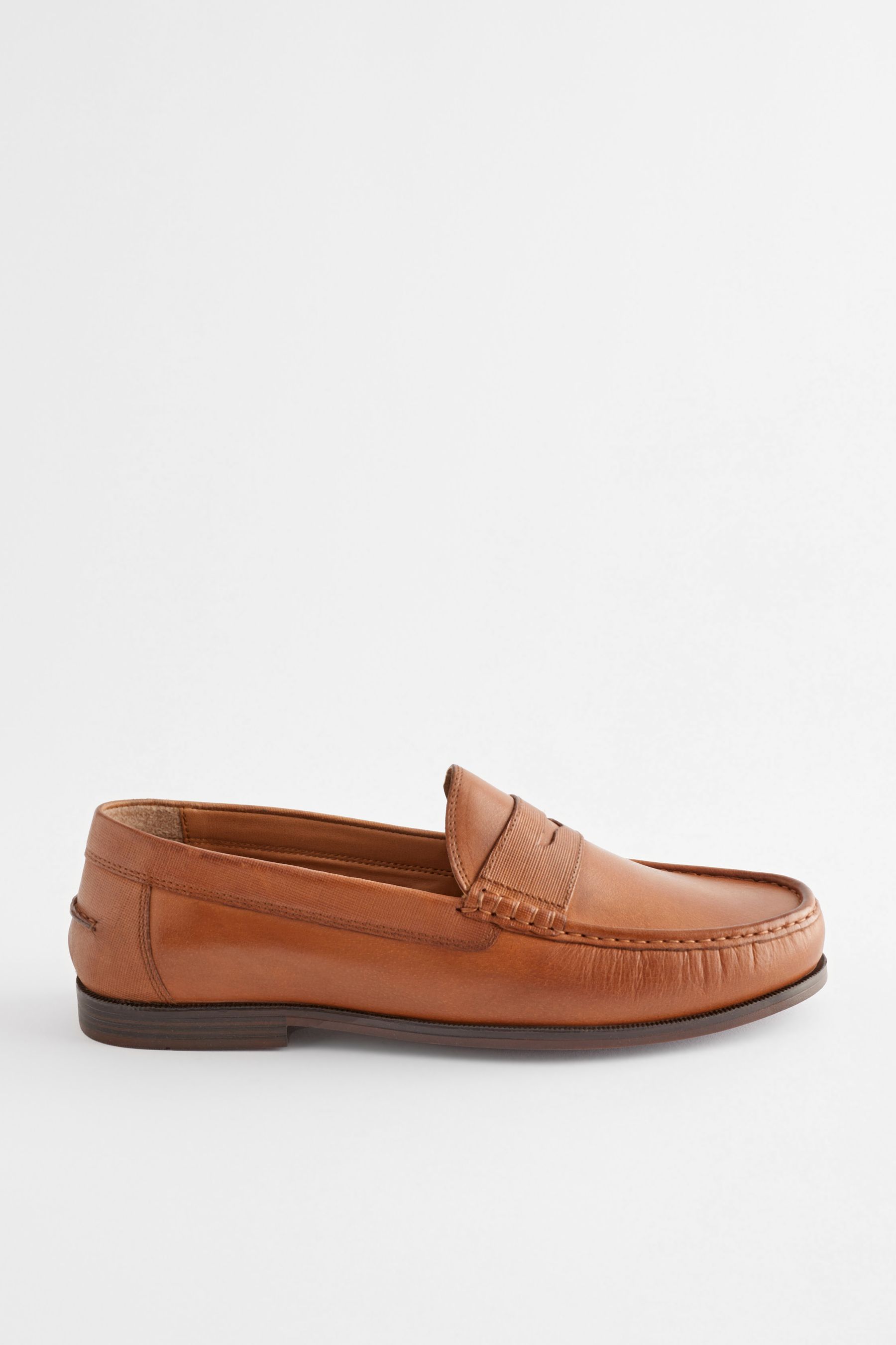 British tan loafers online
