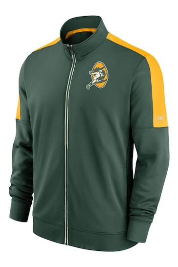 Nike Green NFL Fanatics Green Bay Packers Track Jacket