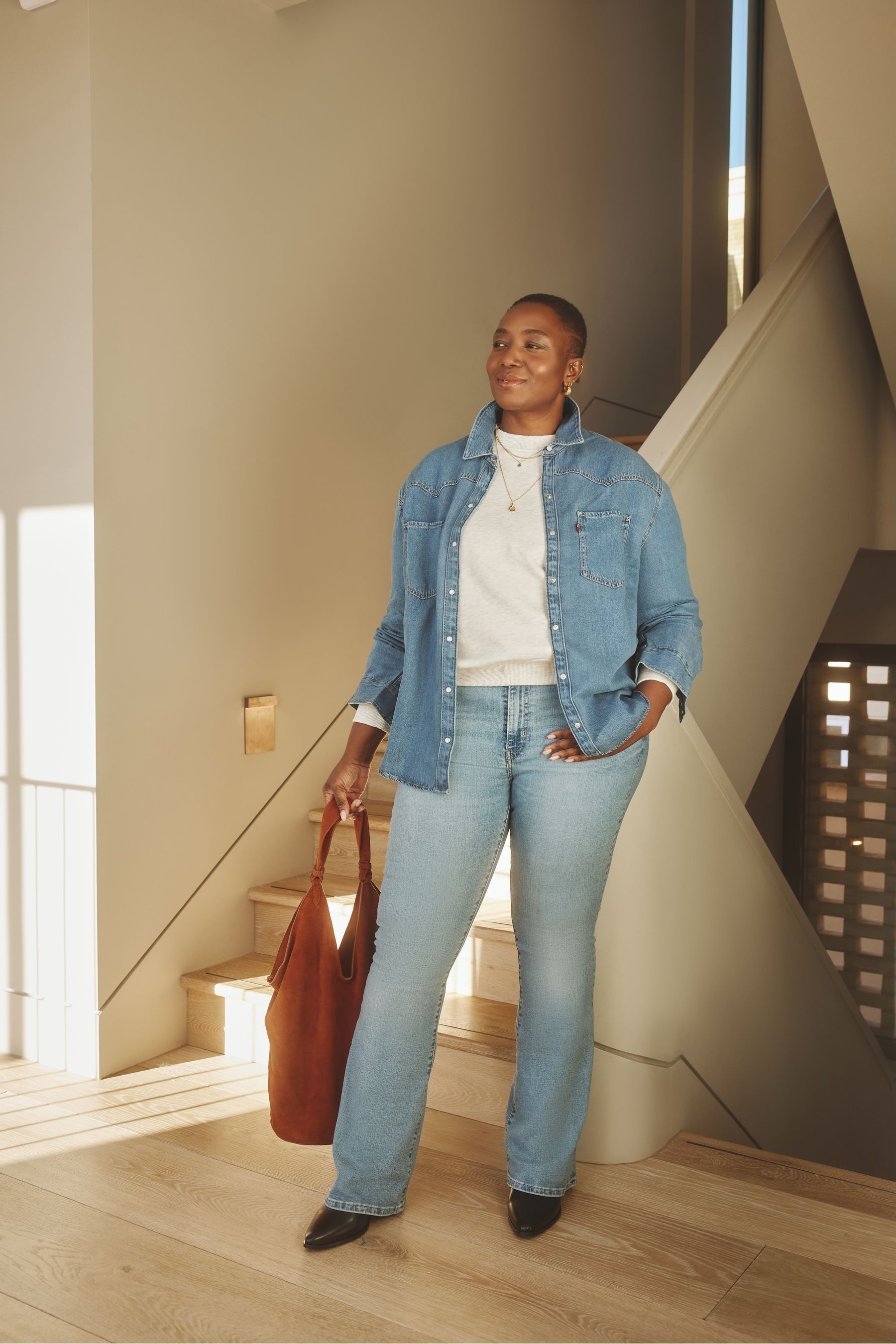 Levi's flare high sales waist